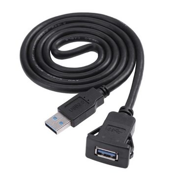 Bolwins L00 USB 3.0 Buchse Kabel Adapter Verlängerung fü Auto PC Boat Motorrad Computer-Kabel