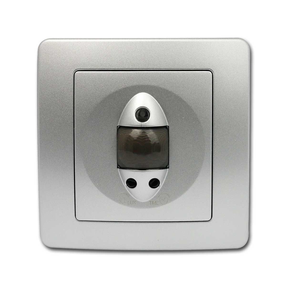 TEM Bewegungsmelder EKONOMIK IR Bewegungsmelder silber 250V~/5A, UP