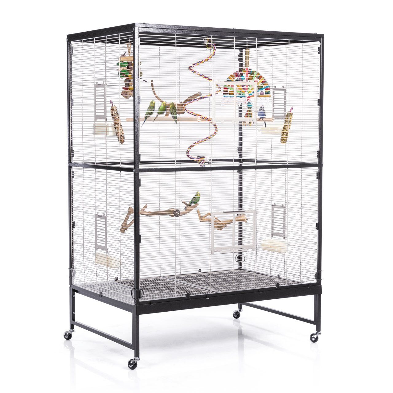 Vogelkäfig Casa 120 Vogelkäfig für kl. Vogelarten wie Sittiche und ähnliche