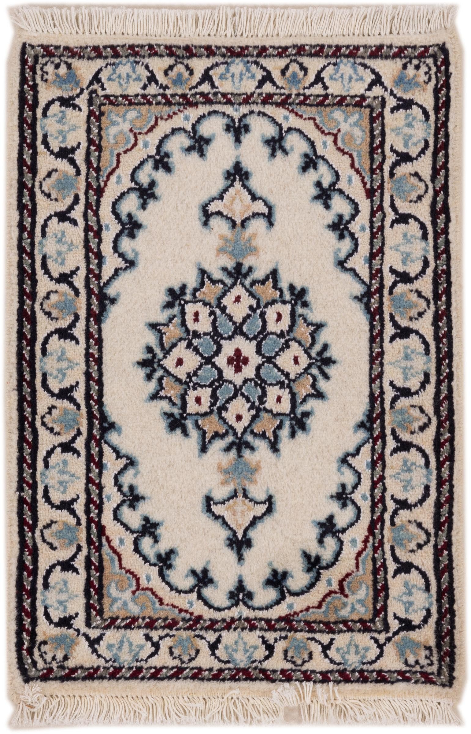 Nain Trading Orientteppich Nain 41x59 Handgeknüpfter Orientteppich / Perserteppich, rechteckig, Höhe: 12 mm