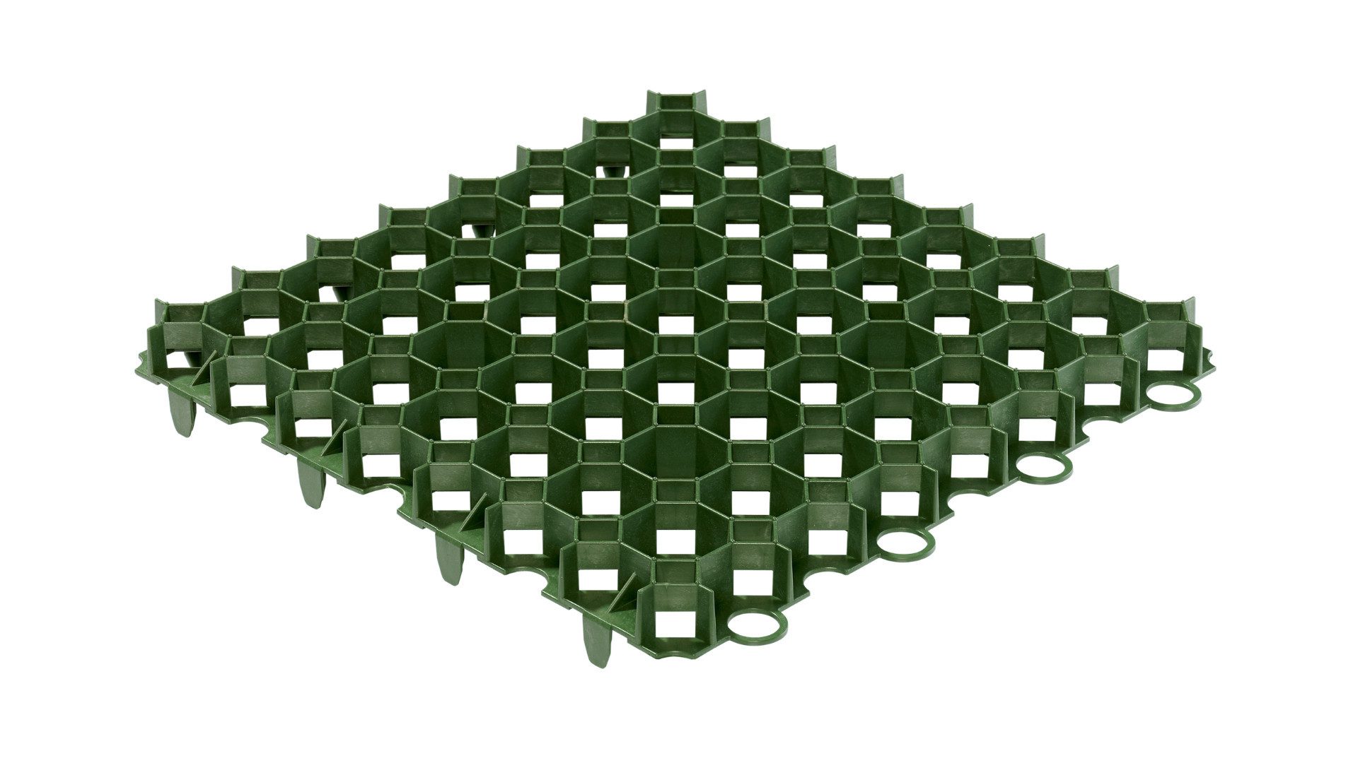 GUTTA Rasengitter Rasengitter Kunststoff 500×500 mm (4er Set = 1 m2), 1-St.