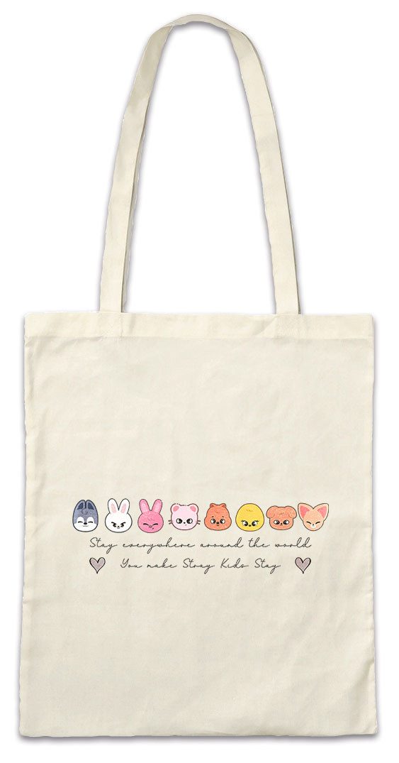 Urban Backwoods Beuteltasche Stay Pop 2 Stofftasche Musik Kids Kpop K-Pop 4th Generation Stray Boy (1-tlg), Group Idol Band Fandom