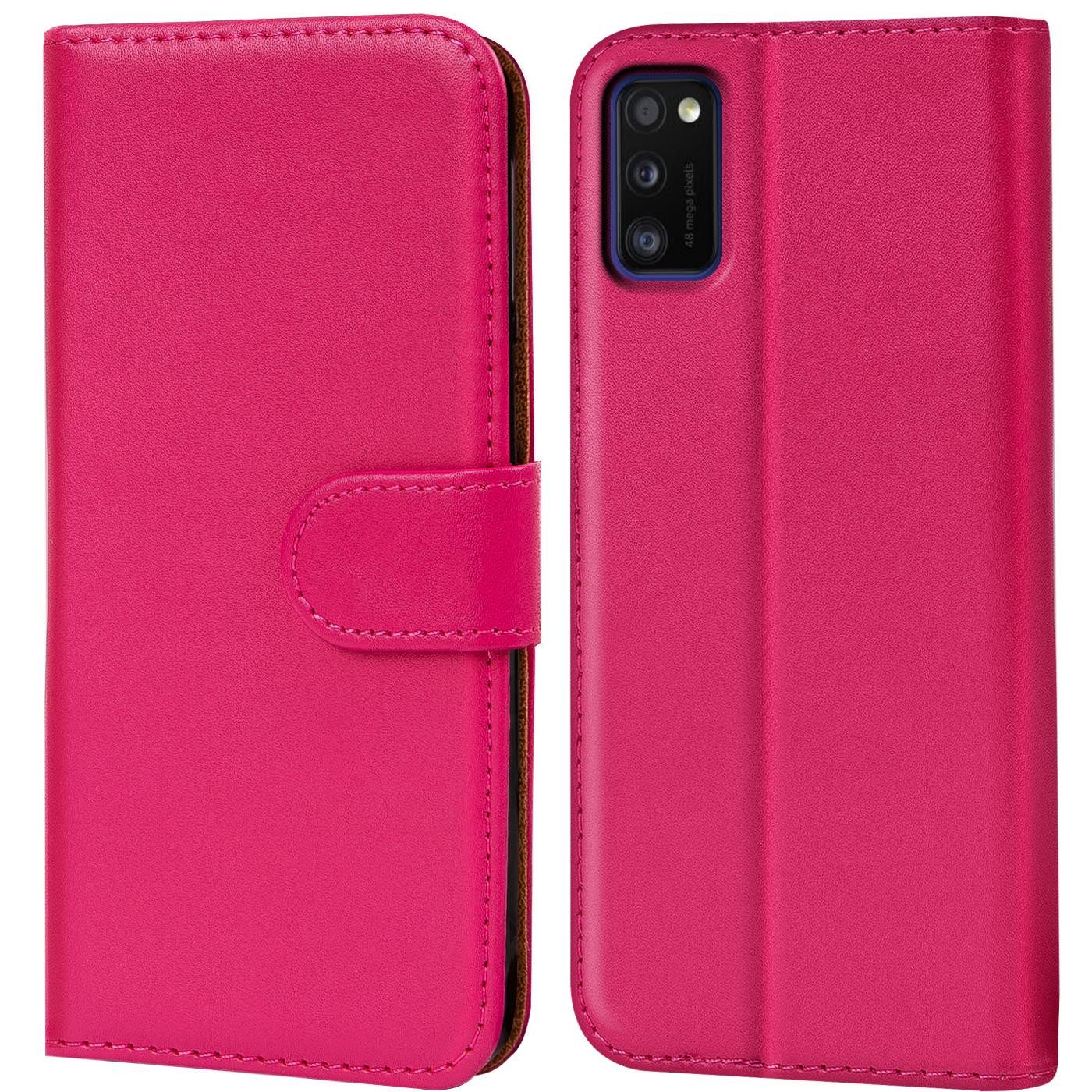 CoolGadget Handyhülle Book Case Handy Tasche für Samsung Galaxy A02s 6,5 Zoll, Hülle Klapphülle Flip Cover für Samsung A02s Schutzhülle stoßfest