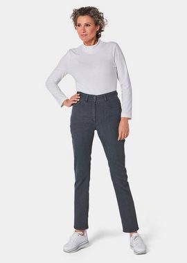 GOLDNER Bequeme Jeans Kurzgröße: Superbequeme Hose mit Bauchweg-Effekt