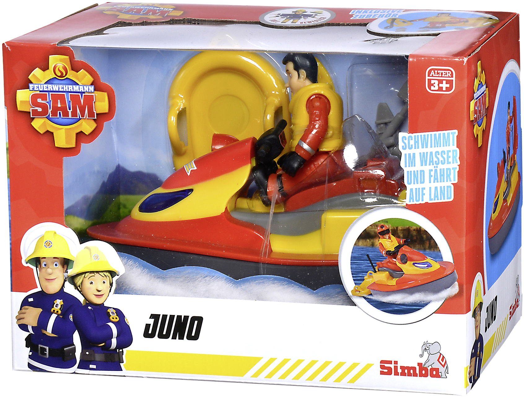 SIMBA Spielzeug-Feuerwehr Feuerwehr Jet Ski Feuerwehrmann günstig online kaufen