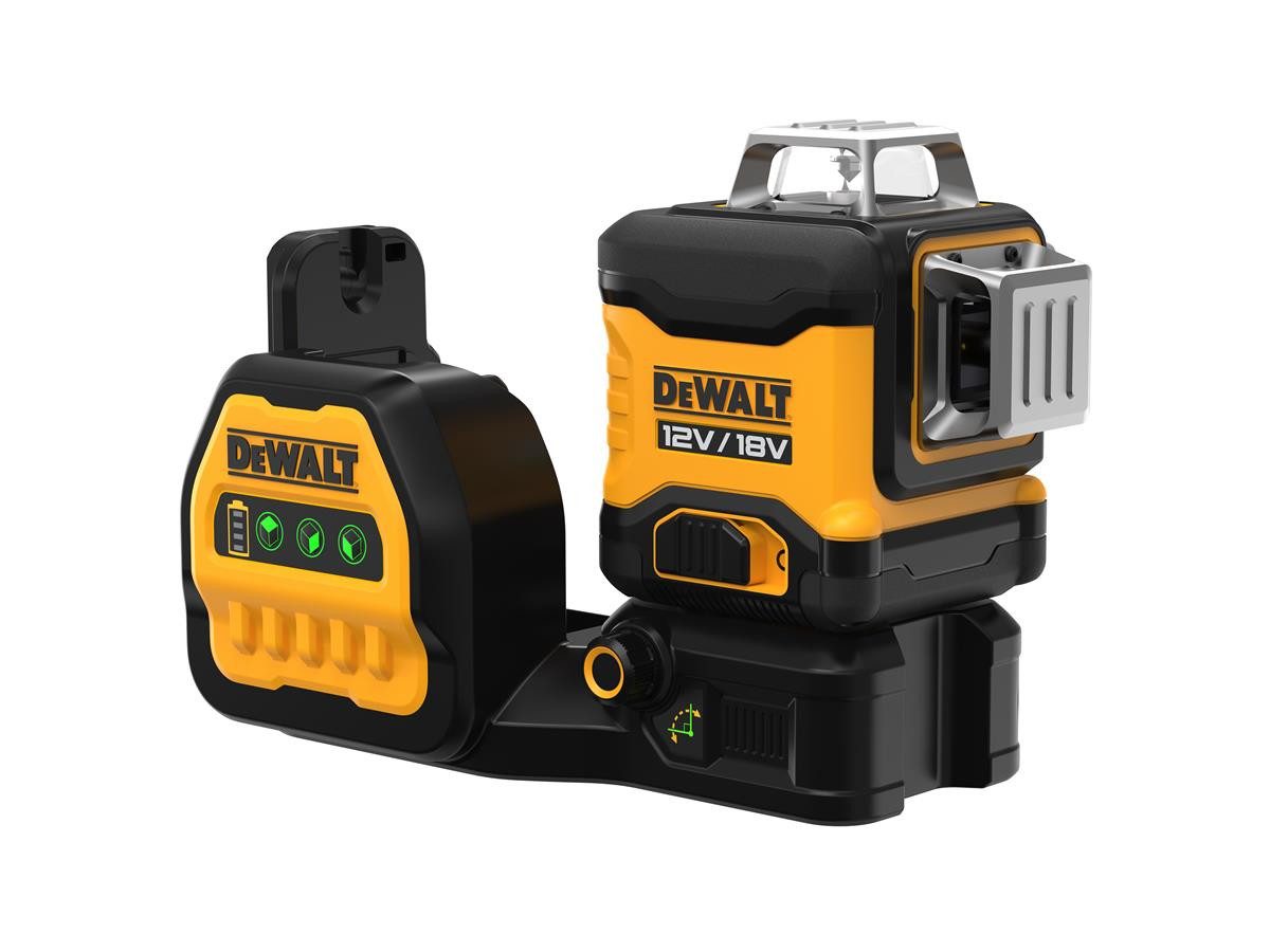 DeWalt Linienlaser 3x360 Gruen 18V,Bare, ohne Akku & Ladegerät, 3x360° selbstnivellierende Linien