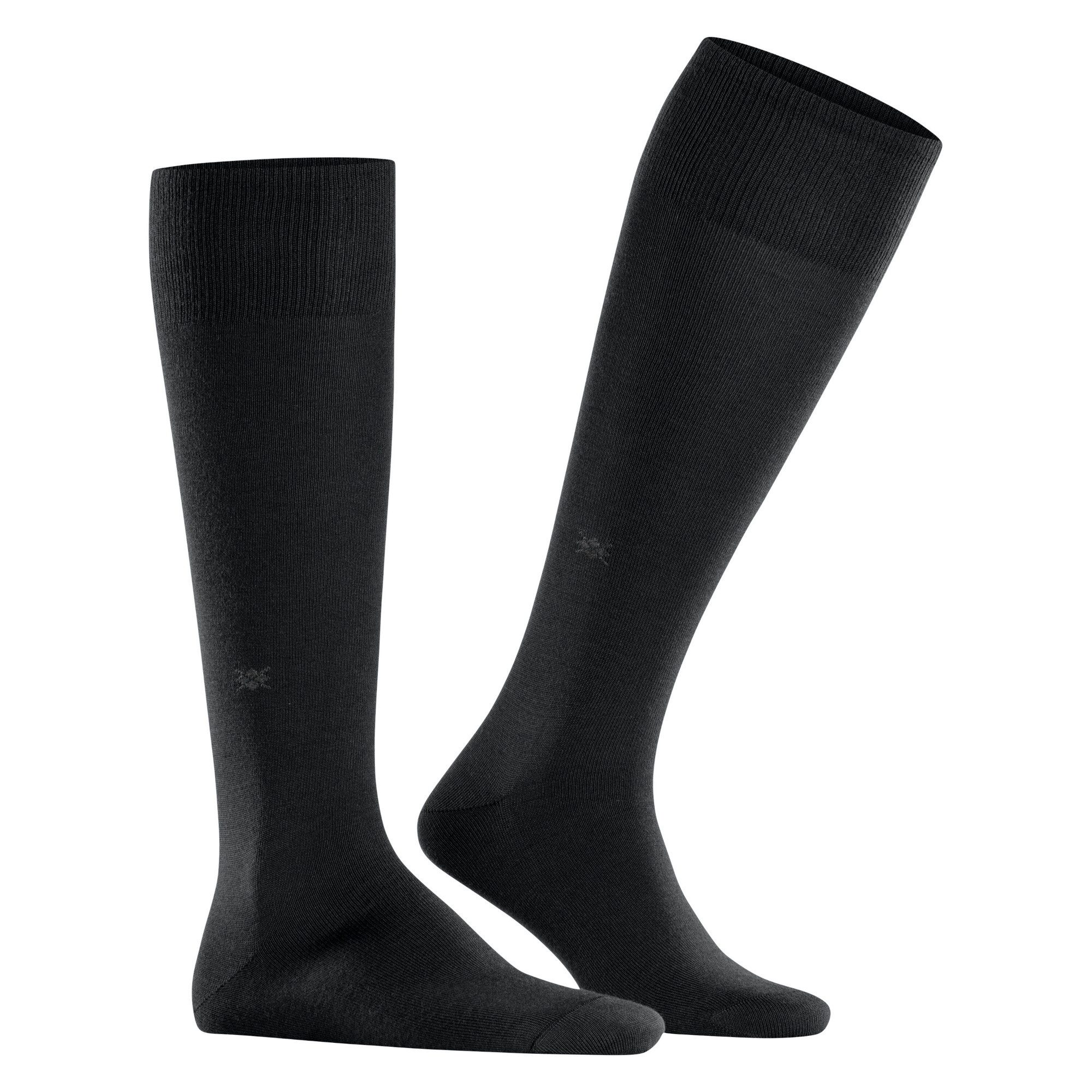 Freizeitsocken Burlington Herren Kniestrümpfe Leeds 21777