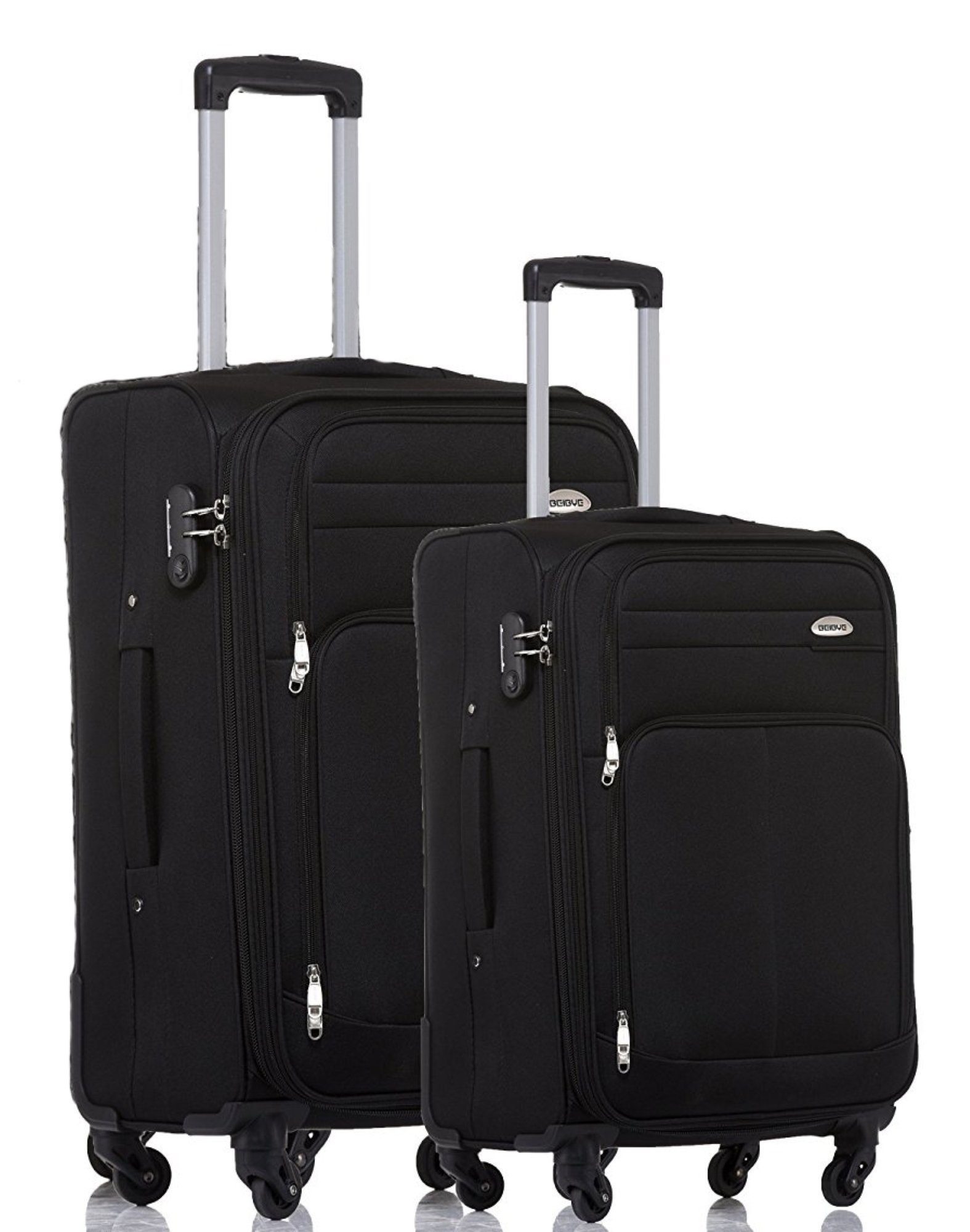 Beibye Kofferset Set 2-tlg. 64 + 54cm - 4 Rollen - Dehnfalte