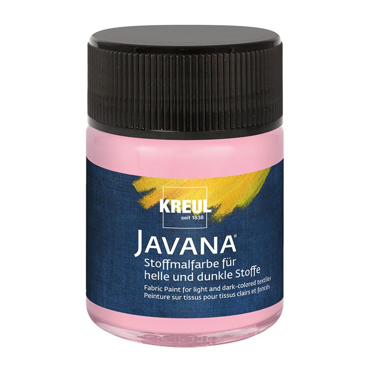 C. KREUL Stoffmalfarbe KREUL Stoffmalfarbe JAVANA rose 50ml Glas