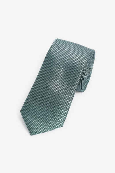 Next Krawatte Strukturierte Seidenkrawatte- Schmal (1-St)