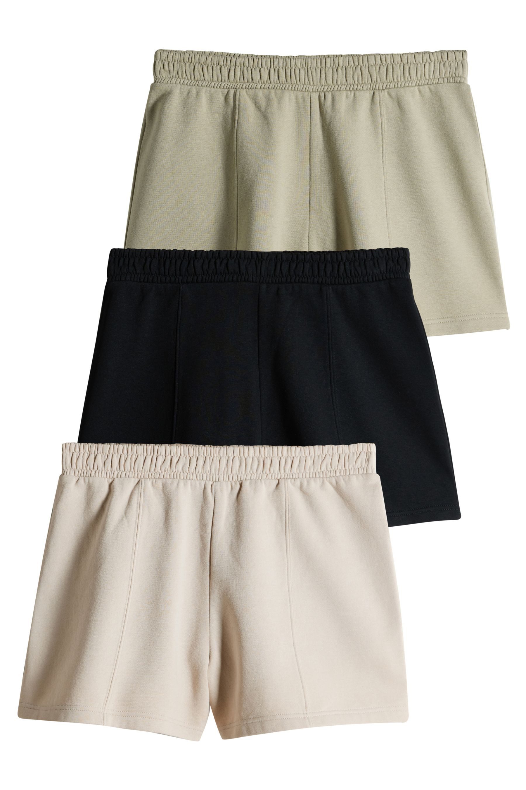 The Set Шорты The Set Sweat-Shorts, 3er-Pack (3-tlg)