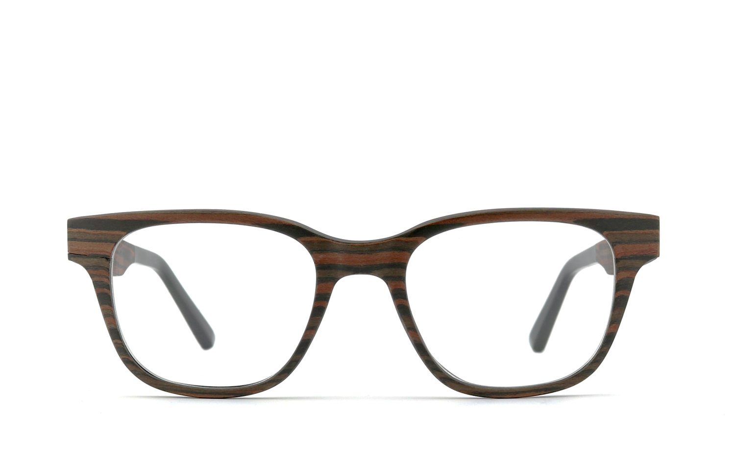 Flex-Scharnieren Brille Holzbrille, COR COR012 mit Bügel