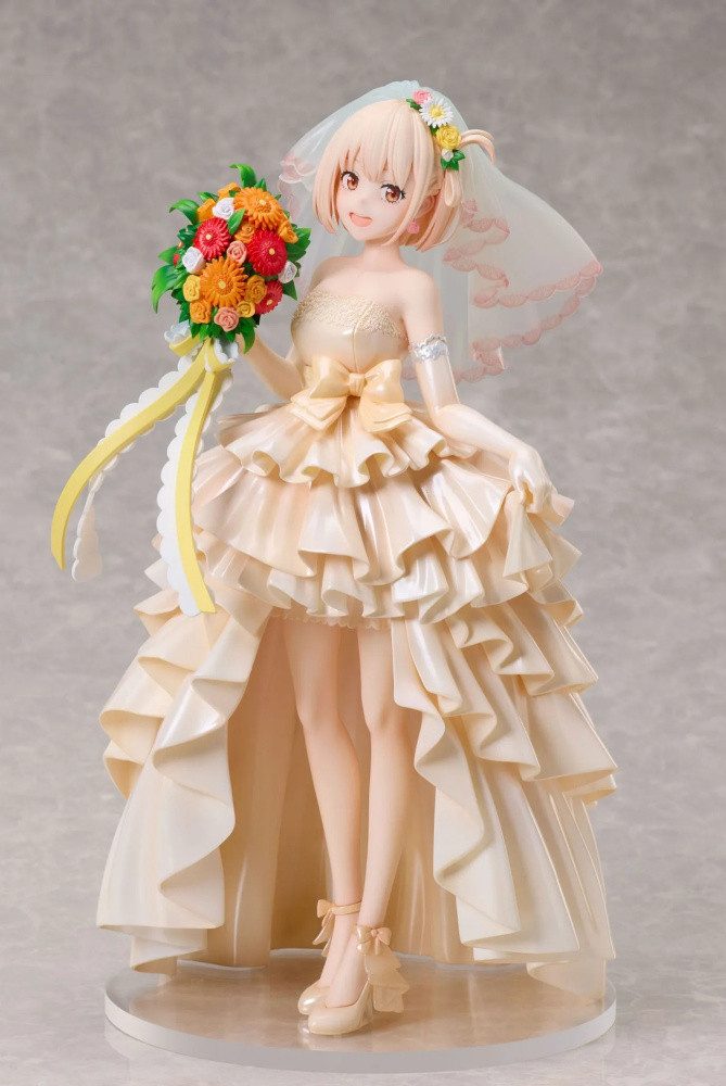 Aniplex Erotik-Actionfigur Lycoris Recoil PVC Statue 1/7 Chisato Nishikigi Wedding dress Ver. 26