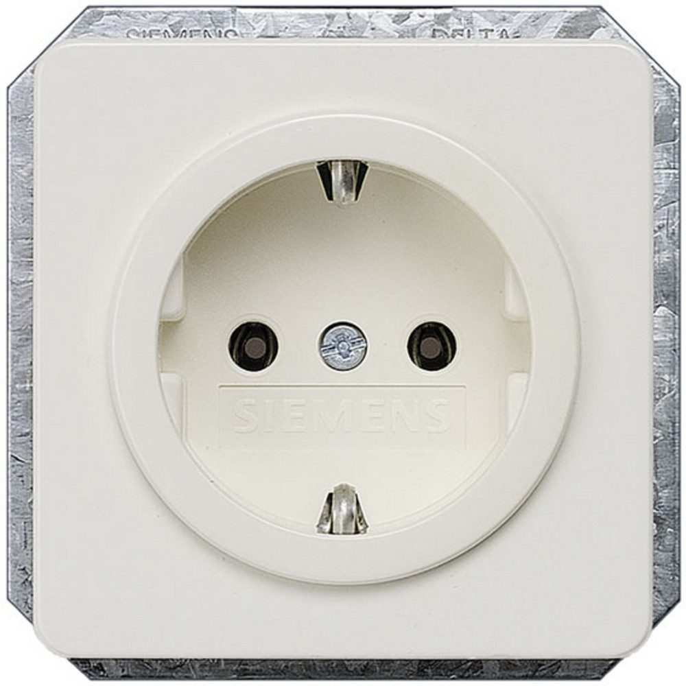 SIEMENS Steckdose Siemens Schalterprogramm Steckdose Delta Weiß 5UB1403 1 St.