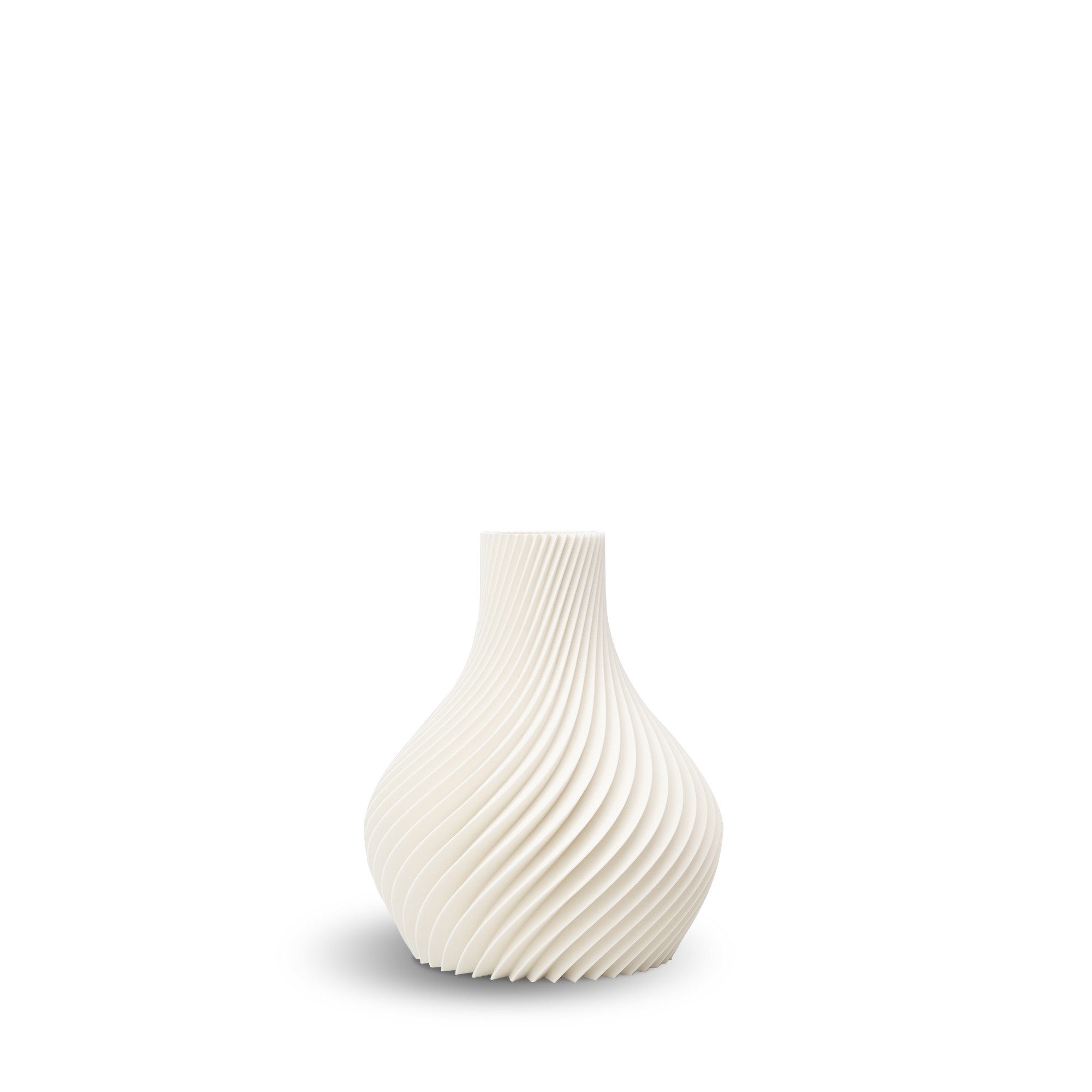 natumo Tischvase Vase Bulba Weiß 12 cm