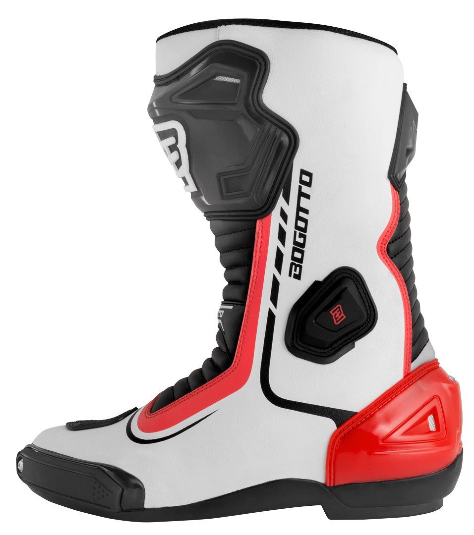 Bogotto Race-X Motorrad Stiefel Motorradstiefel