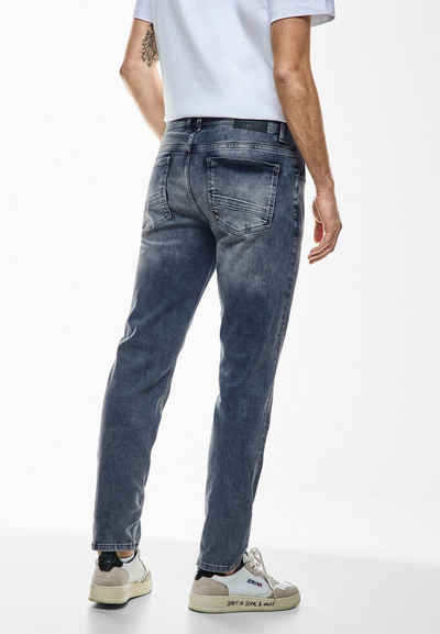 STREET ONE MEN Slim-fit-Jeans Middle Waist