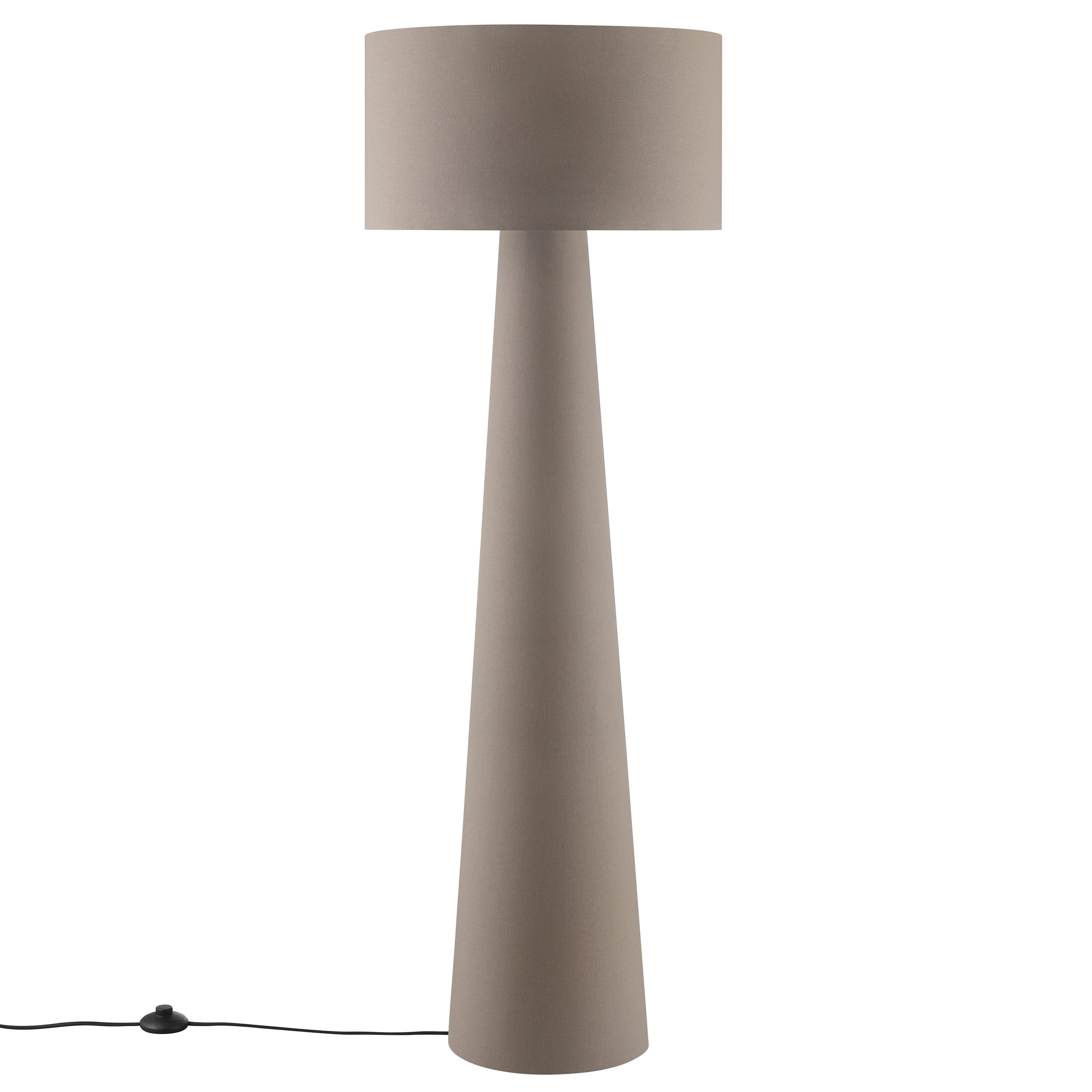 LeGer Home by Lena Gercke Stehlampe Lienne, ohne Leuchtmittel, Textilleuchte, Höhe 143 cm, Ø 50 cm
