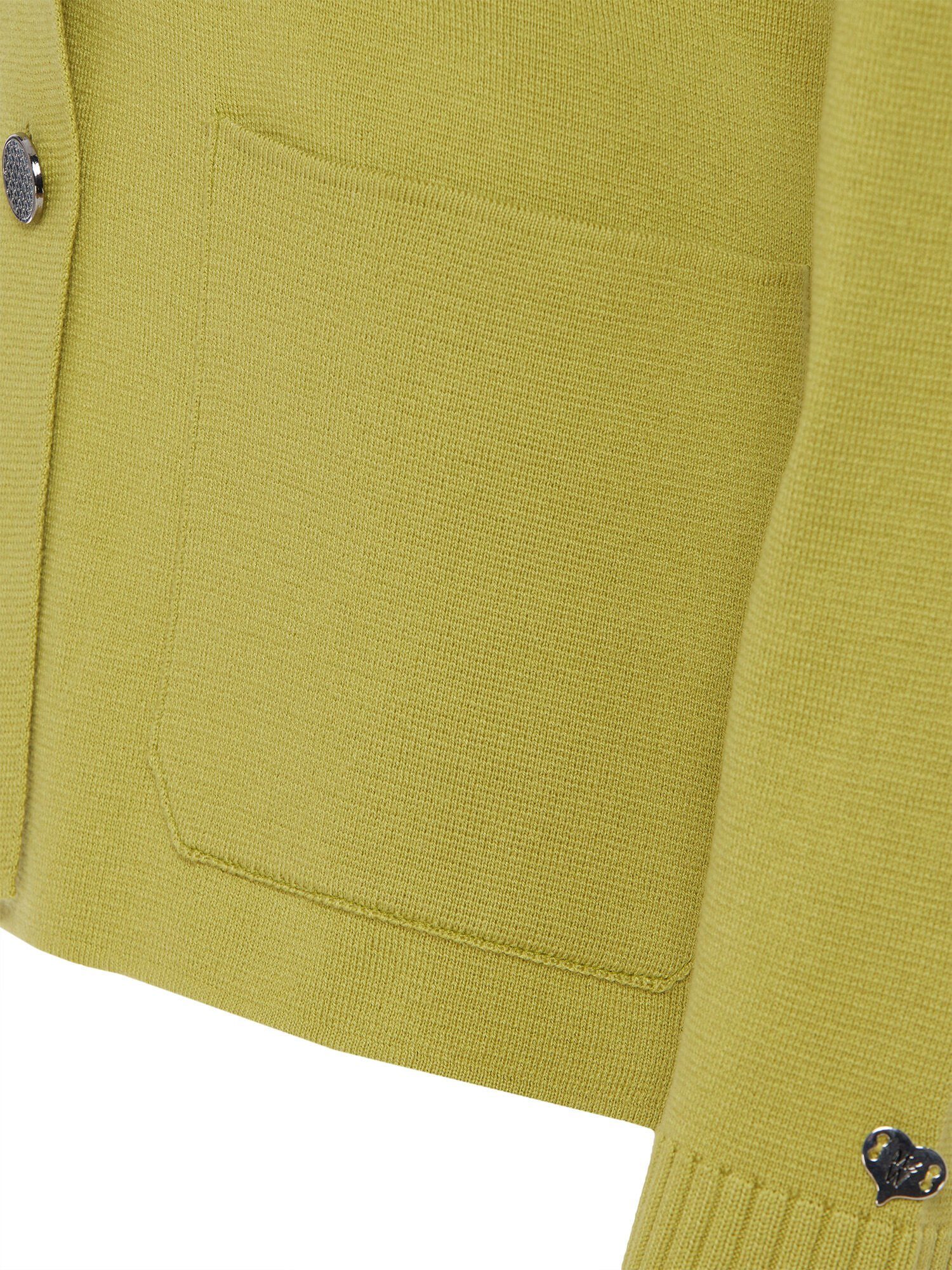 MONACO blue WEEKEND Jackenblazer Strickblazer figurbetont im Materialmix