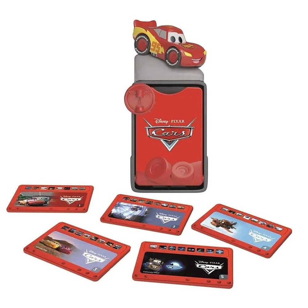 Clementoni® Lernspielzeug Projektorkassette Bildergeschichten Kinderkino (Spar-Set, 1-St), 5 Geschichten, polnische Sprache, Cars-Motive