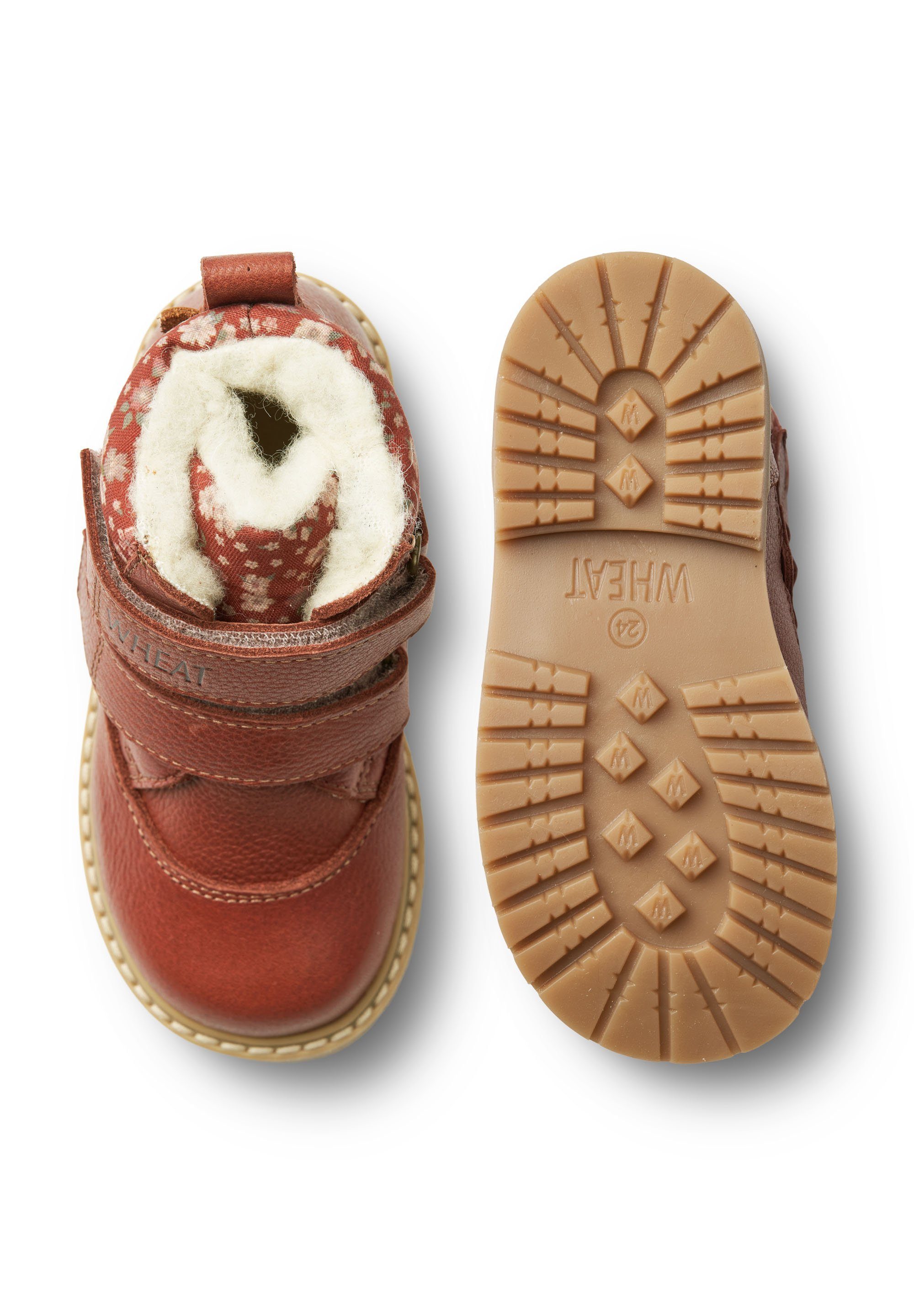 WHEAT Winterboots Moon Print Velcro Tex Wasserdicht Atmungsaktiv,