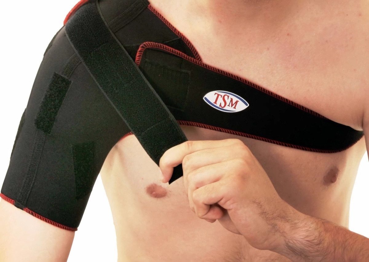 TSM Schulterbandage 2292 TSM Schultergurt aktiv mit Kompressionsgurt