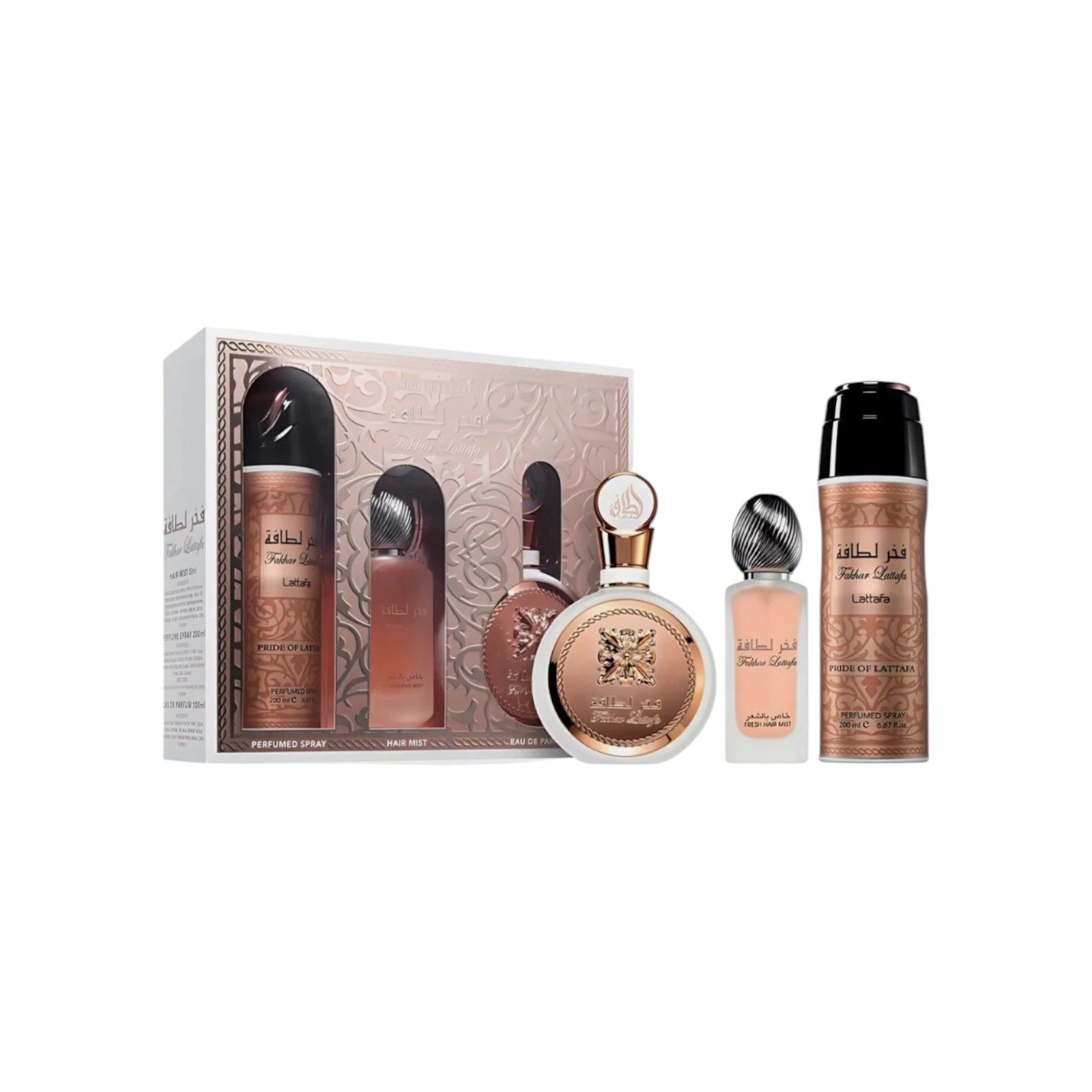 Eau de Parfum Lattafa Fakhar Rose Set