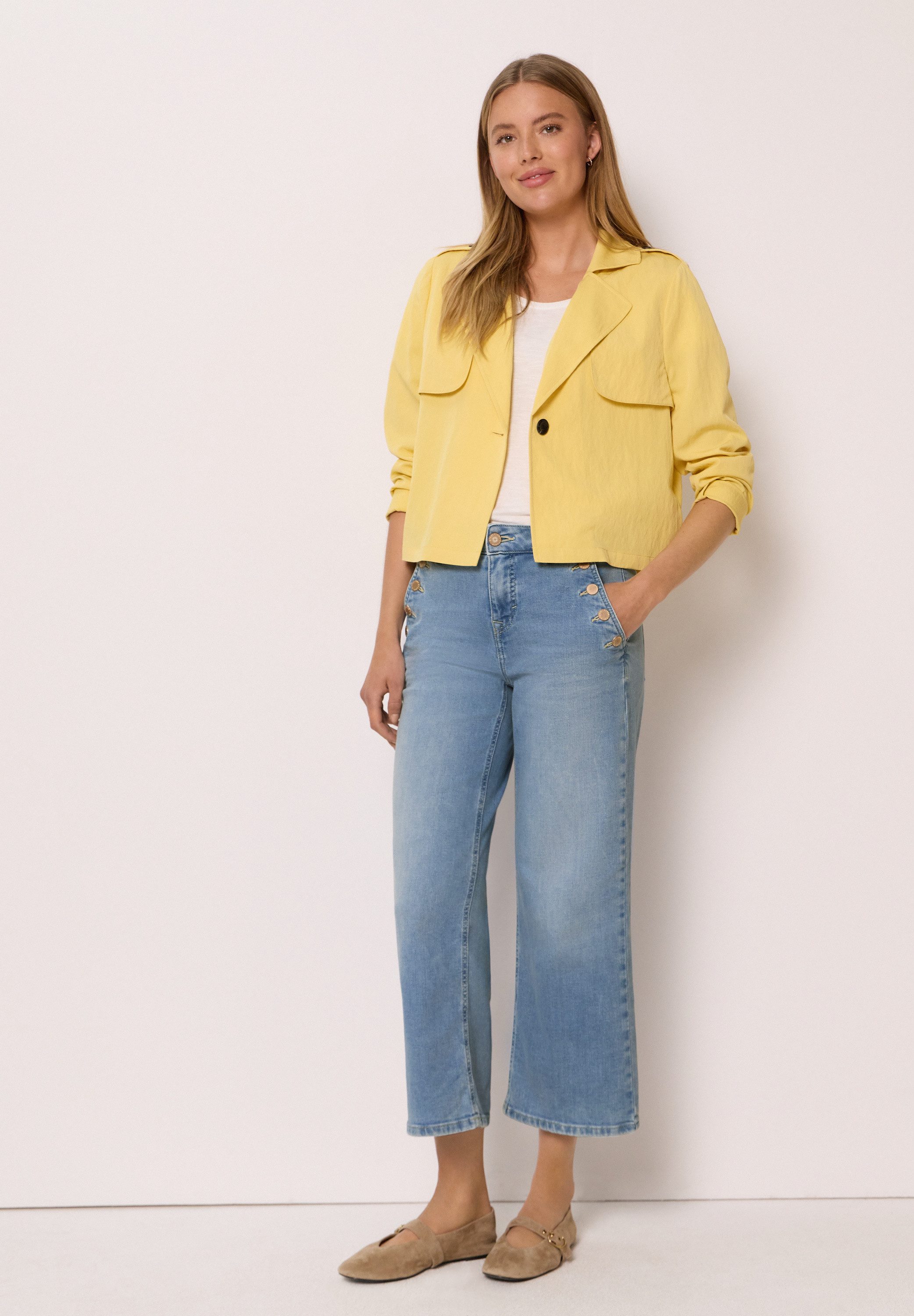 STREET ONE STUDIO Loose-fit-Jeans mit Wide Legs – Bild 4 von 5