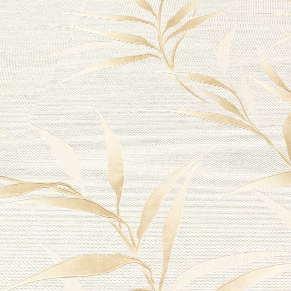 Erismann Vliestapete Blätter Floral Creme Beige Metallic 10528-02 Guido Maria Kretschmer