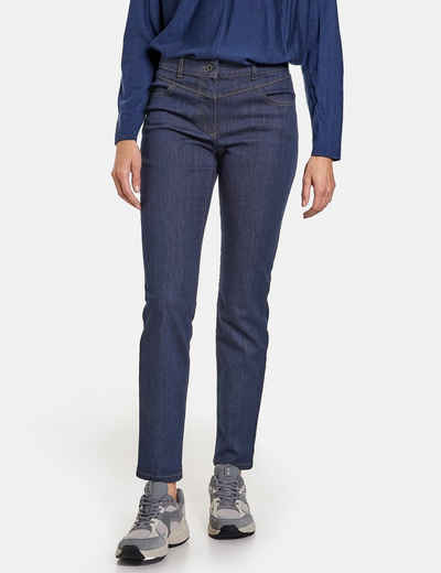 GERRY WEBER Stretch-Jeans Jeans mit Kontrastnähten