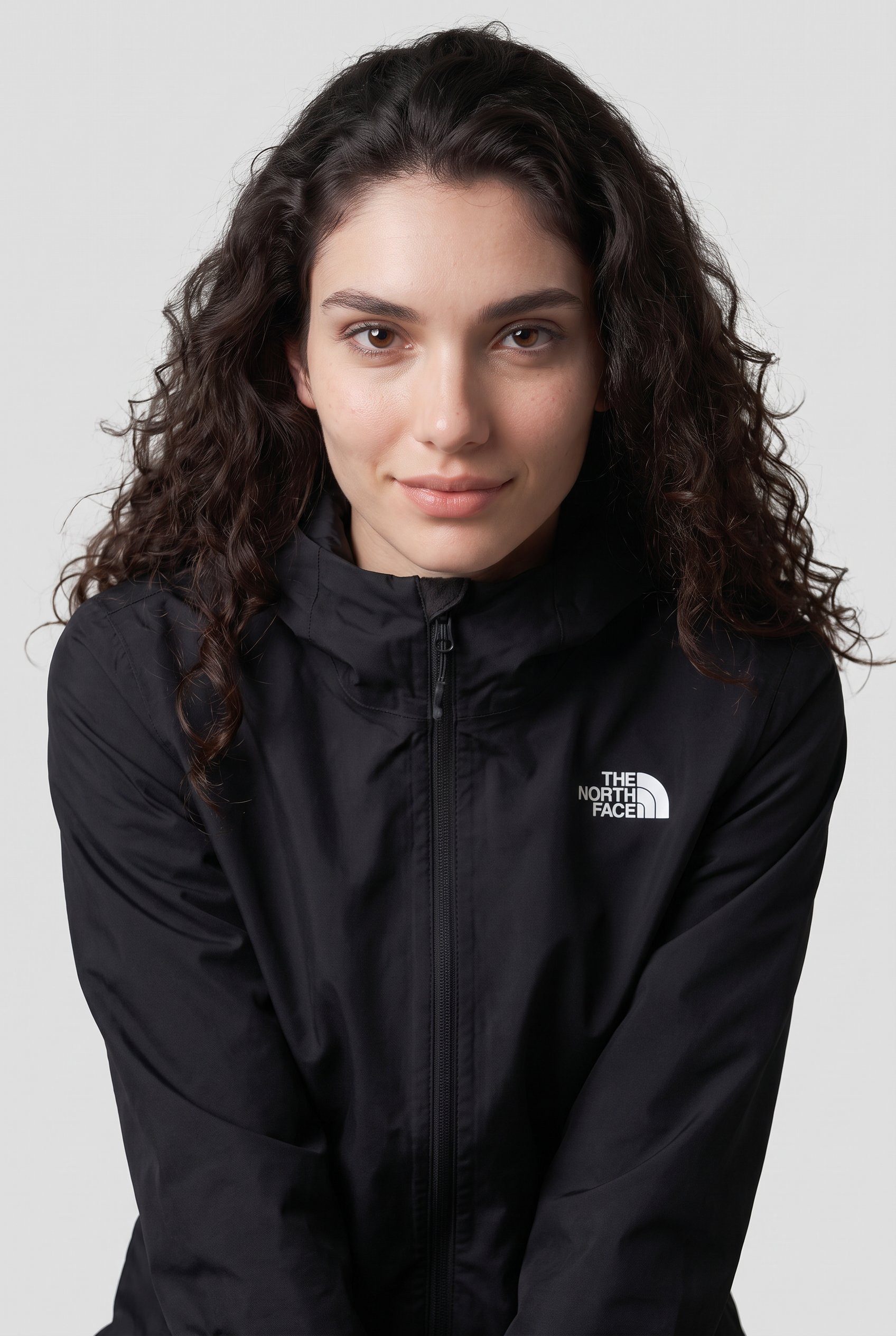 The North Face Funktionsjacke W PLUS QUEST MONO SHELL leichtes Material, atmungsaktives Gewebe, versiegelte Nähte