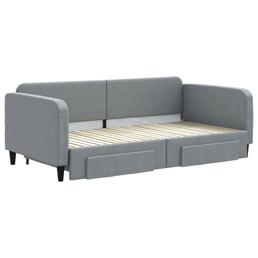 vidaXL Bett Tagesbett Ausziehbar mit Schubladen günstig online kaufen