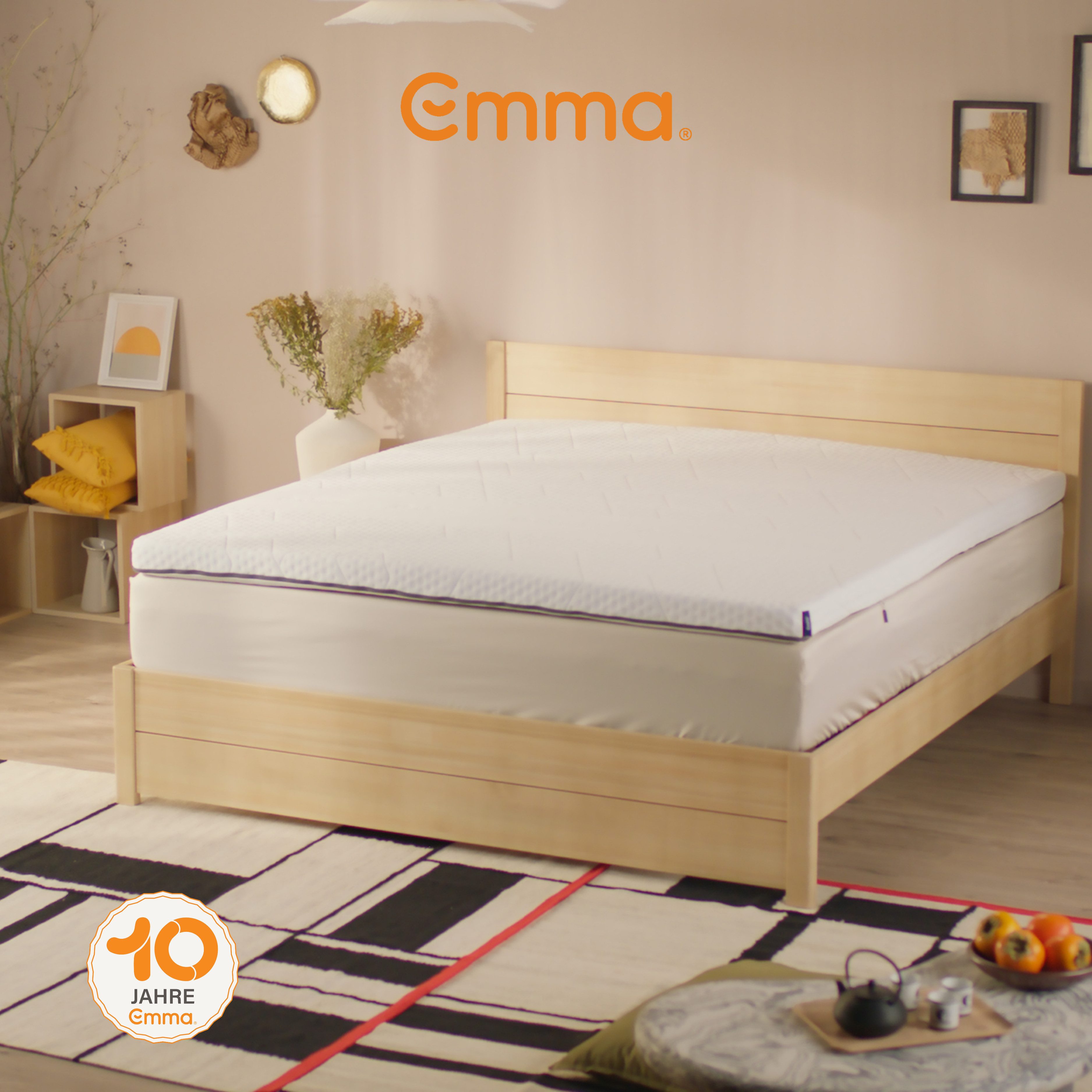 Emma, Topper Emma Premium, 9 cm hoch, Kaltschaum, Komfortschaum, Wendbarer günstig online kaufen