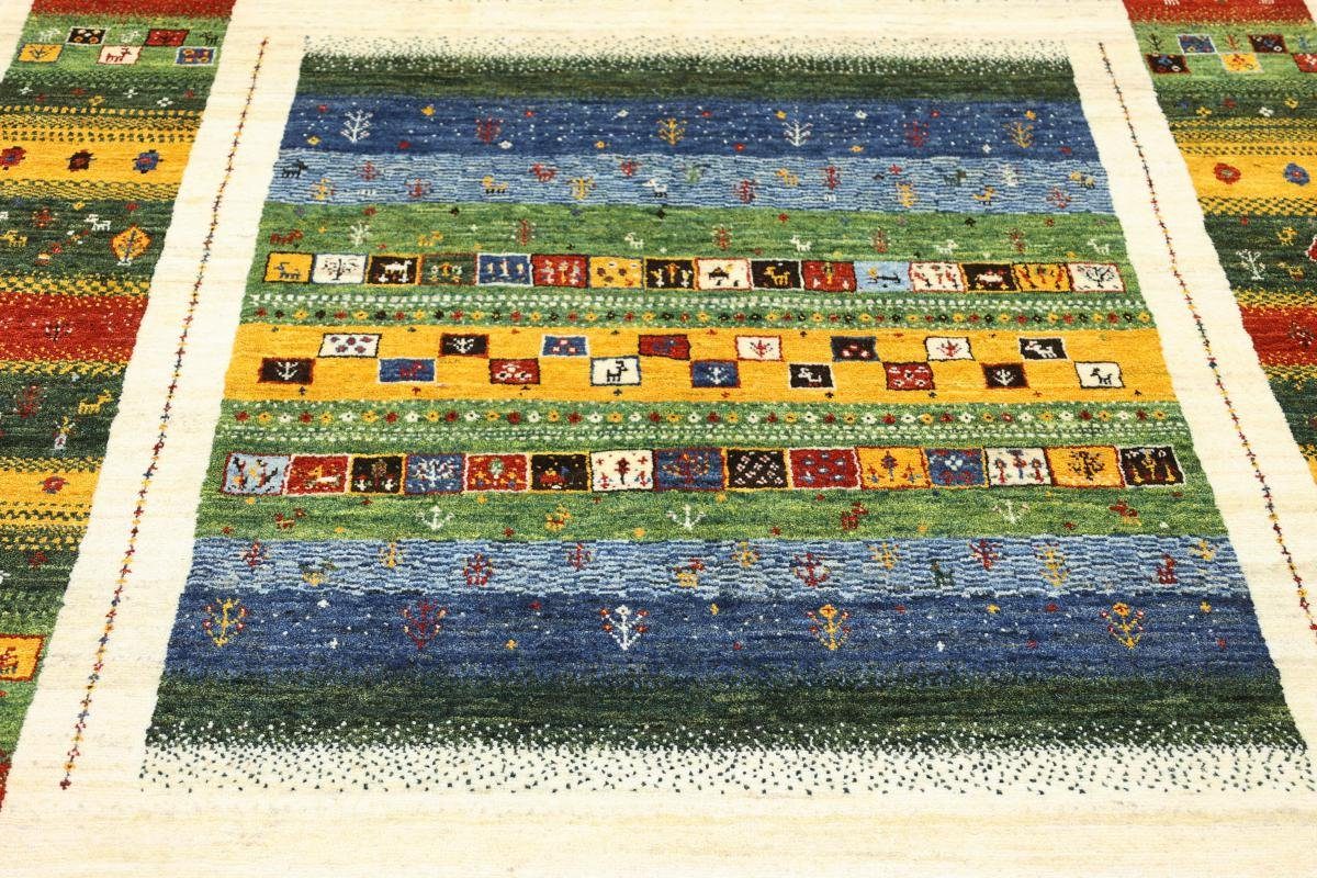 Nain Trading, Perser Nature Orientteppich Höhe: Loribaft mm Gabbeh 163x212 rechteckig, Handgeknüpfter Moderner, 12