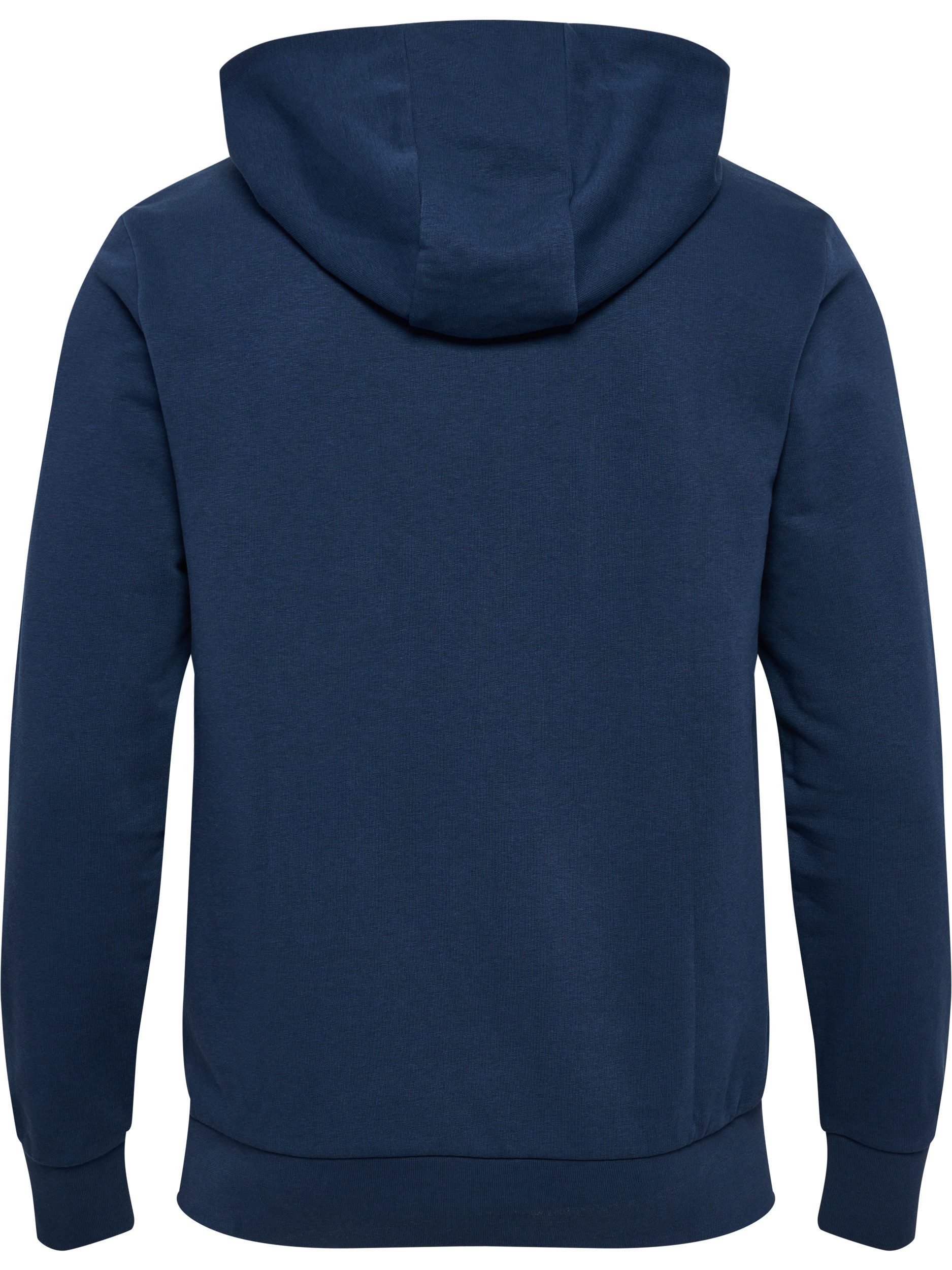 hummel Kapuzensweatshirt HMLPULSE SWEAT HOODIE normale Passform, mit Kapuze, mit angesetztem Bündchen