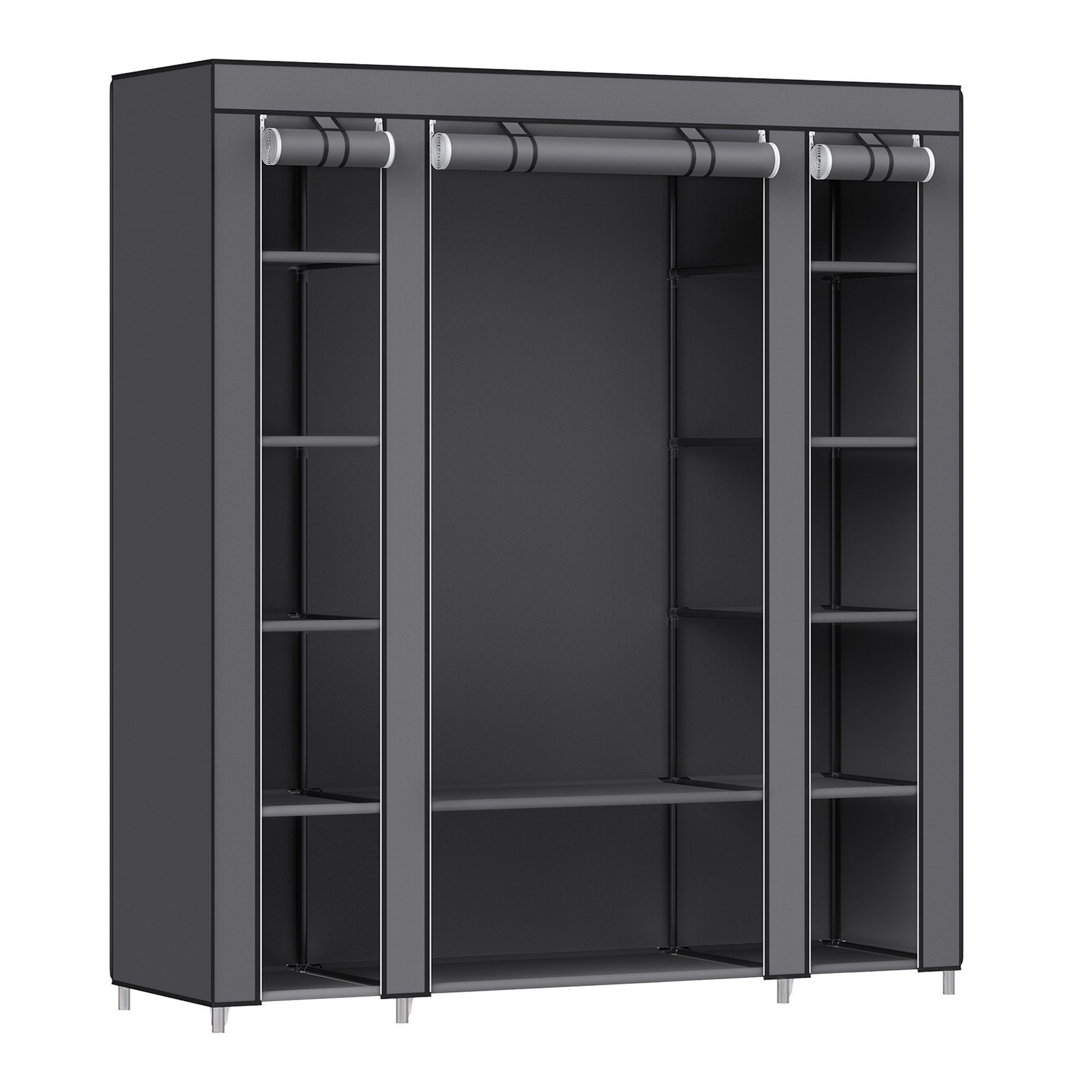 SONGMICS Kleiderschrank Stoffschrank mit Überzug aus Vliesstoff, Kleidersta günstig online kaufen