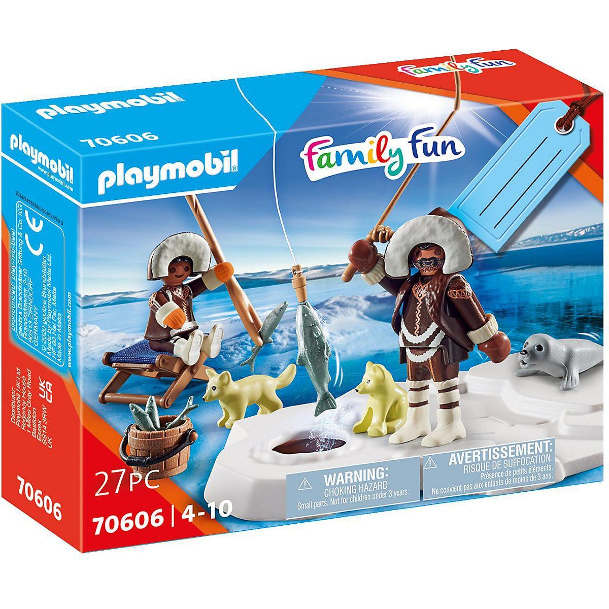 Playmobil® Spielfigur »PLAYMOBIL® 70606 Geschenkset "Eisangler"« online  kaufen | OTTO
