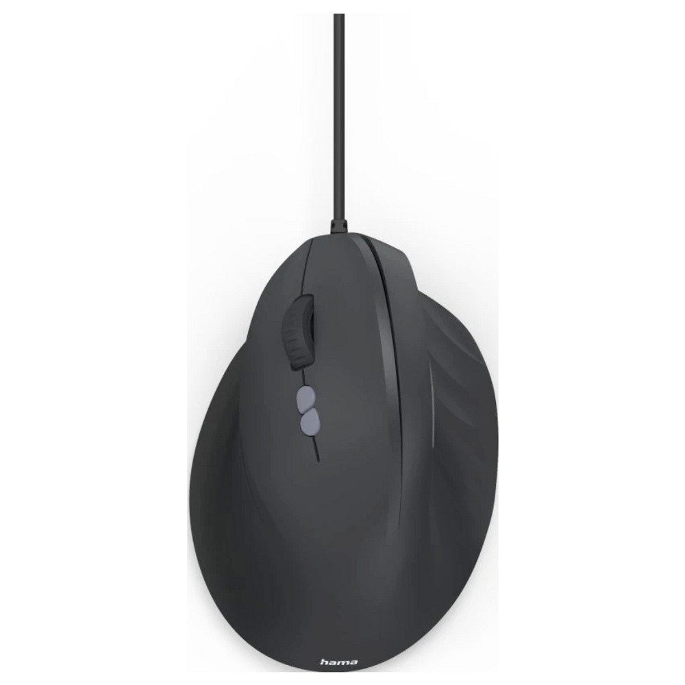 Hama Hama ECM-500L Maus Kabelgebunden Optisch Schwarz 7 Tasten 1800 dpi Mäuse