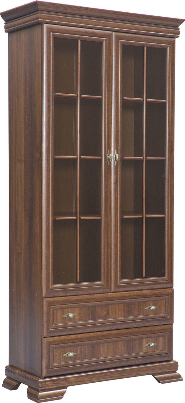 Feldmann-Wohnen Vitrine Kora (2-St) 88cm samoa King rustikal günstig online kaufen