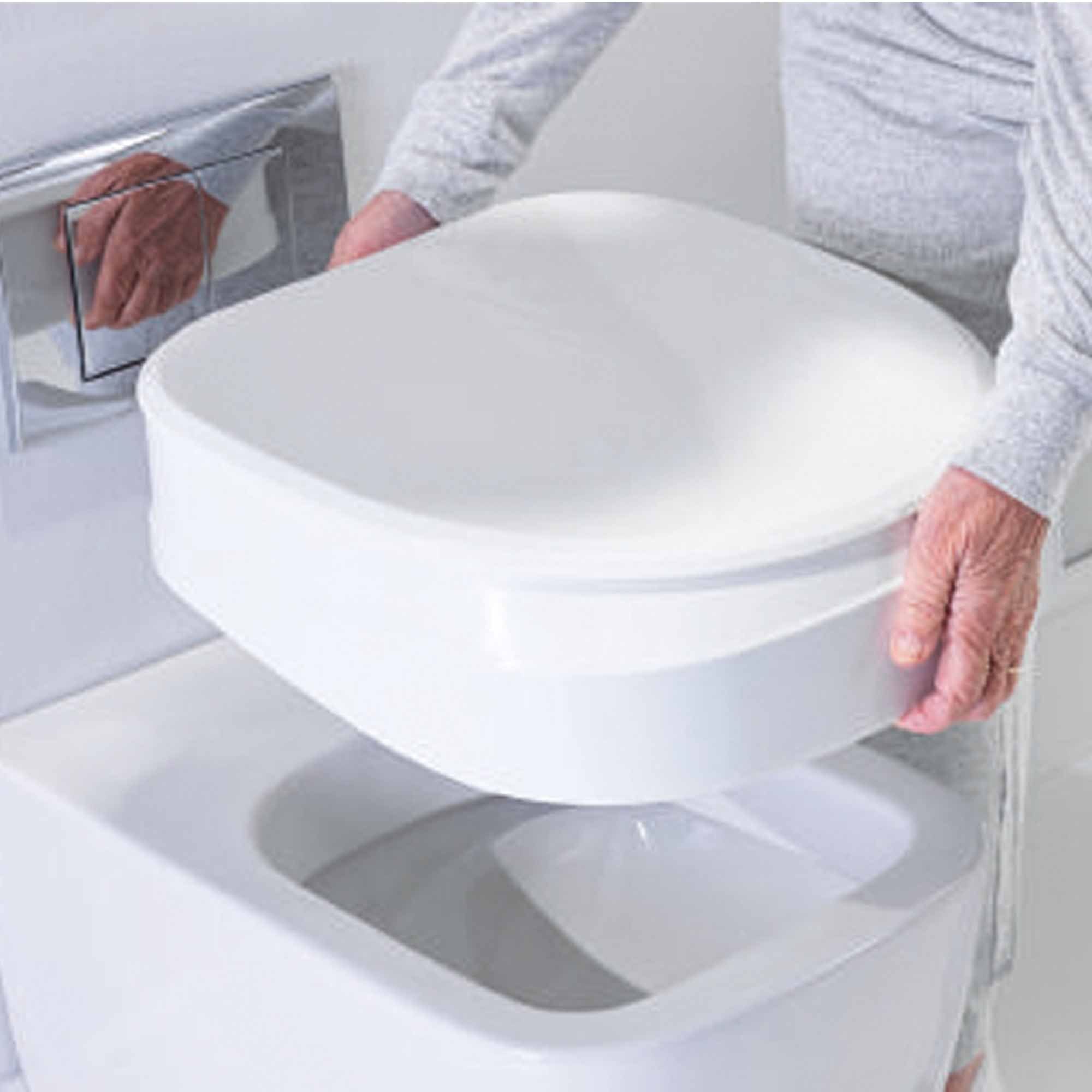Invacare Toilettensitzerhöhung Toilettensitzerhöhung Aquatec 90 Ergo günstig online kaufen