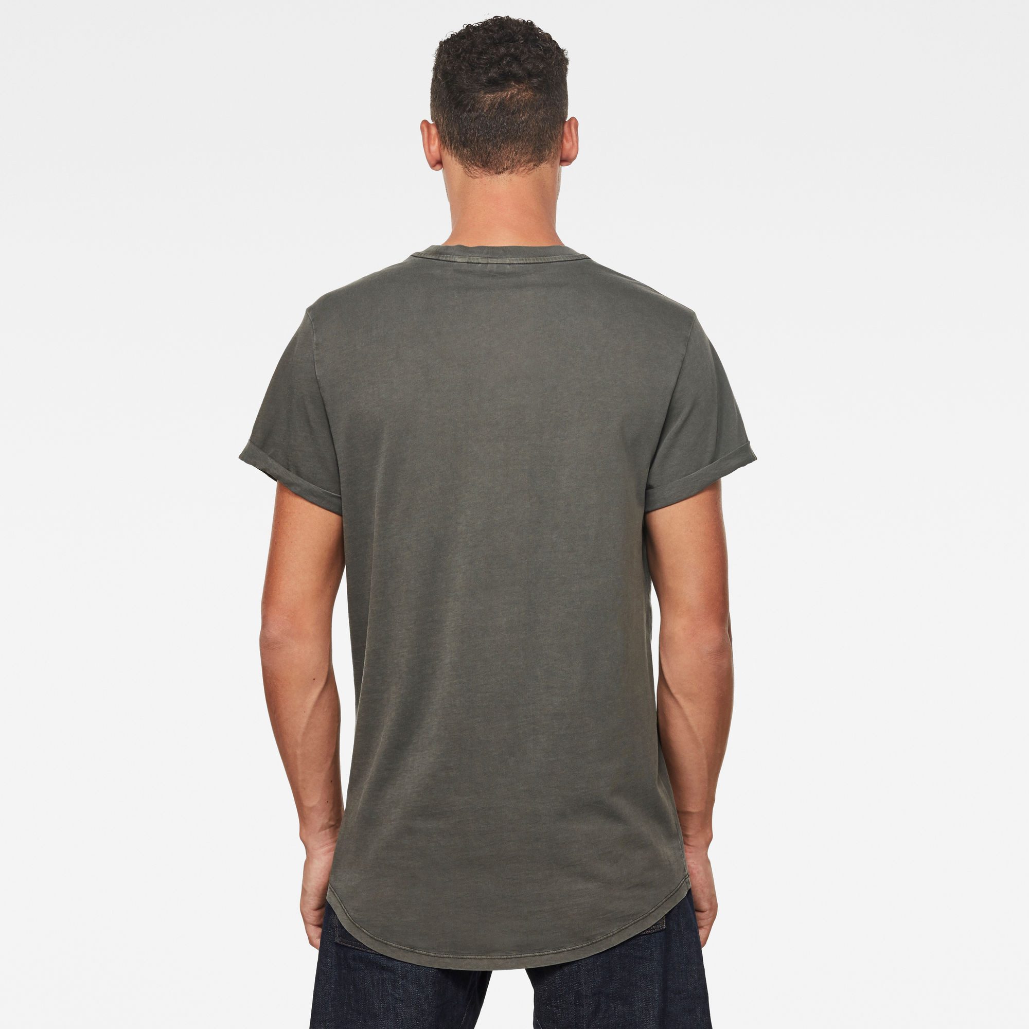 G-STAR Kurzarmshirt Lash Rundhals, Logoapplikation