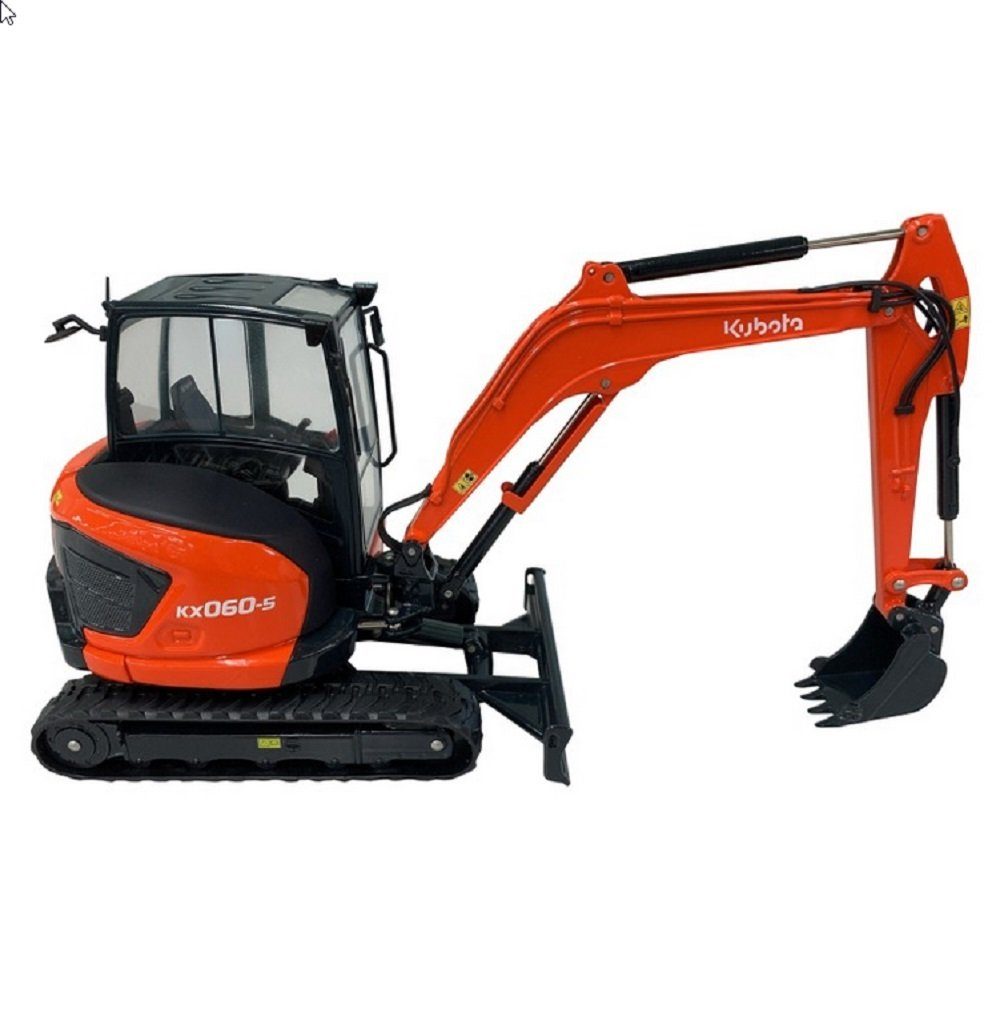 Universal Hobbies Игрушки-Bagger Kubota Sammlermodell Minibagger KUBOTA KX060-5 1:24 299.15