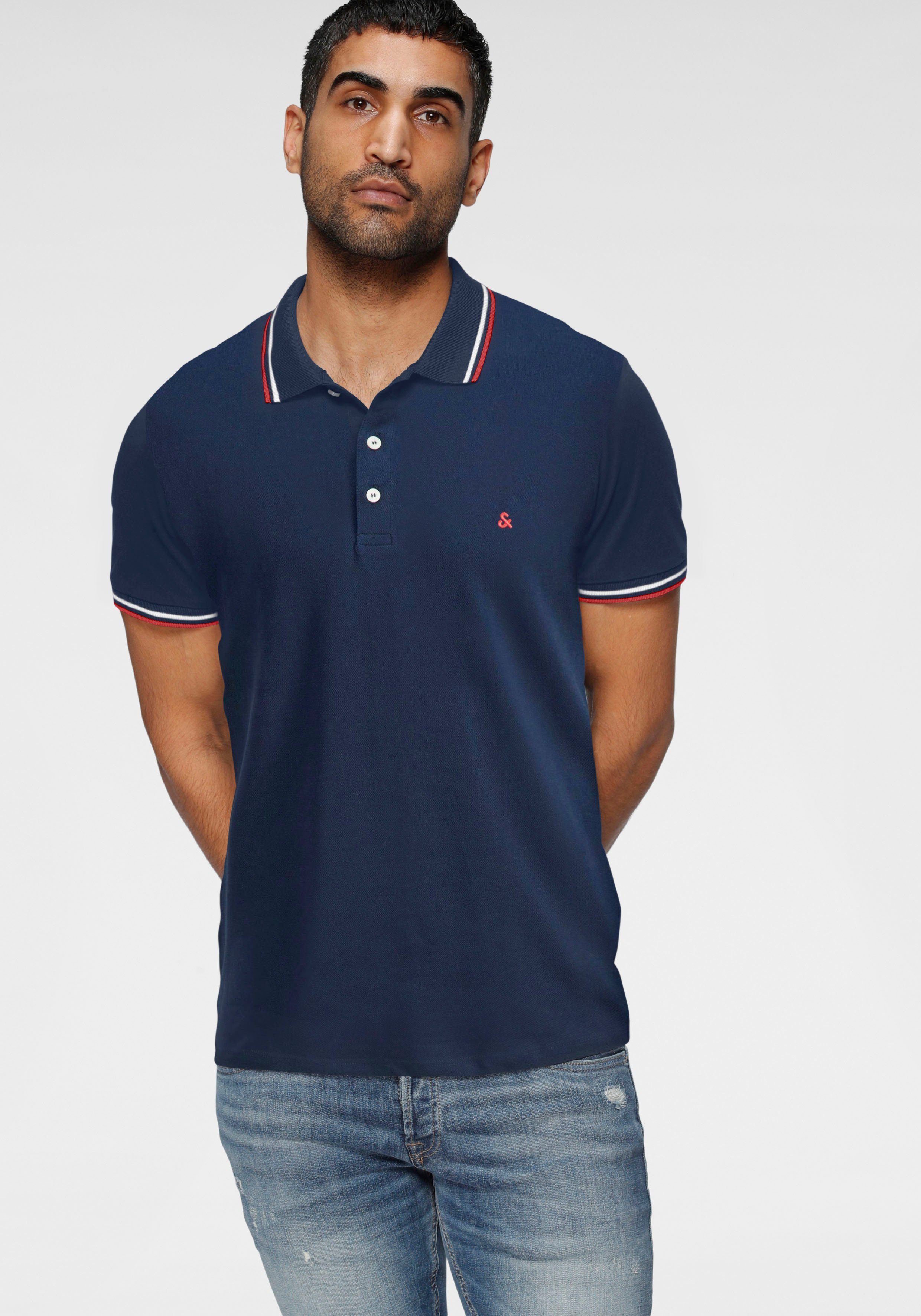 Jack & Jones Poloshirt Paulos Polo dunkelblau | Poloshirts