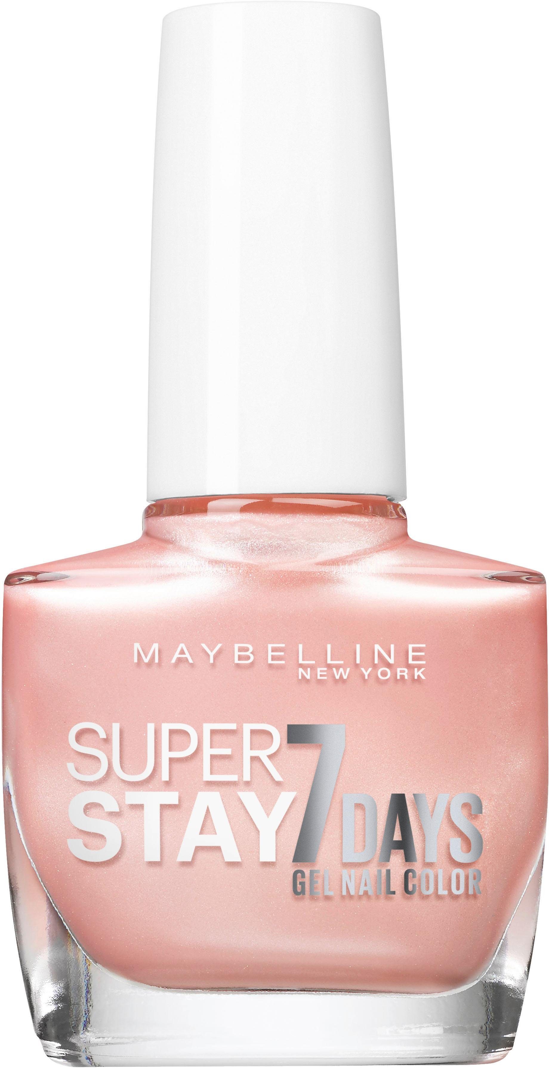 MAYBELLINE NEW YORK Nagellack SUPER STAY 7 DAYS, stoßfester Nagellack mit bis zu 7 Tagen Halt