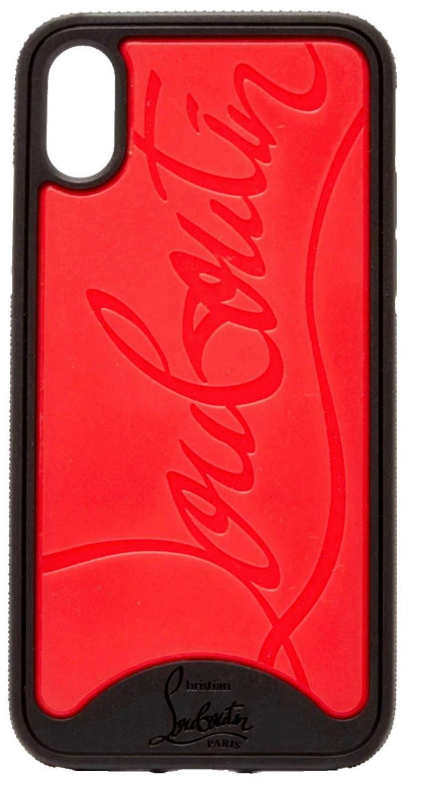 CHRISTIAN LOUBOUTIN Handyhülle Loubiphone Sneakers Handyhülle für iPhone® X XS Tasche Case Hülle iPhone® X / XS, kühnes Zeichen für Raffinesse und Verfeinerung