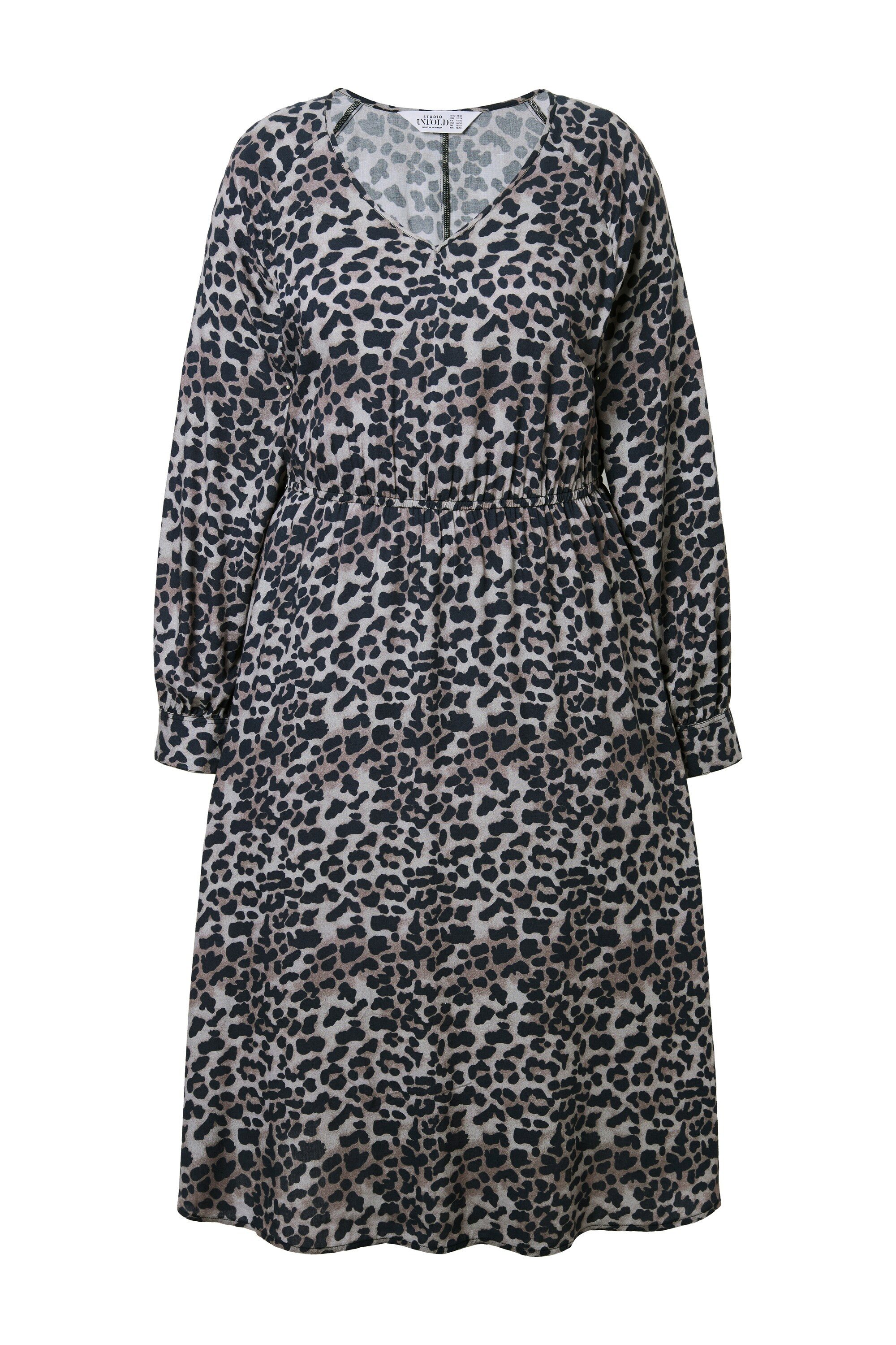 Studio Untold Midikleid Midikleid Leo elastische Taille günstig online kaufen