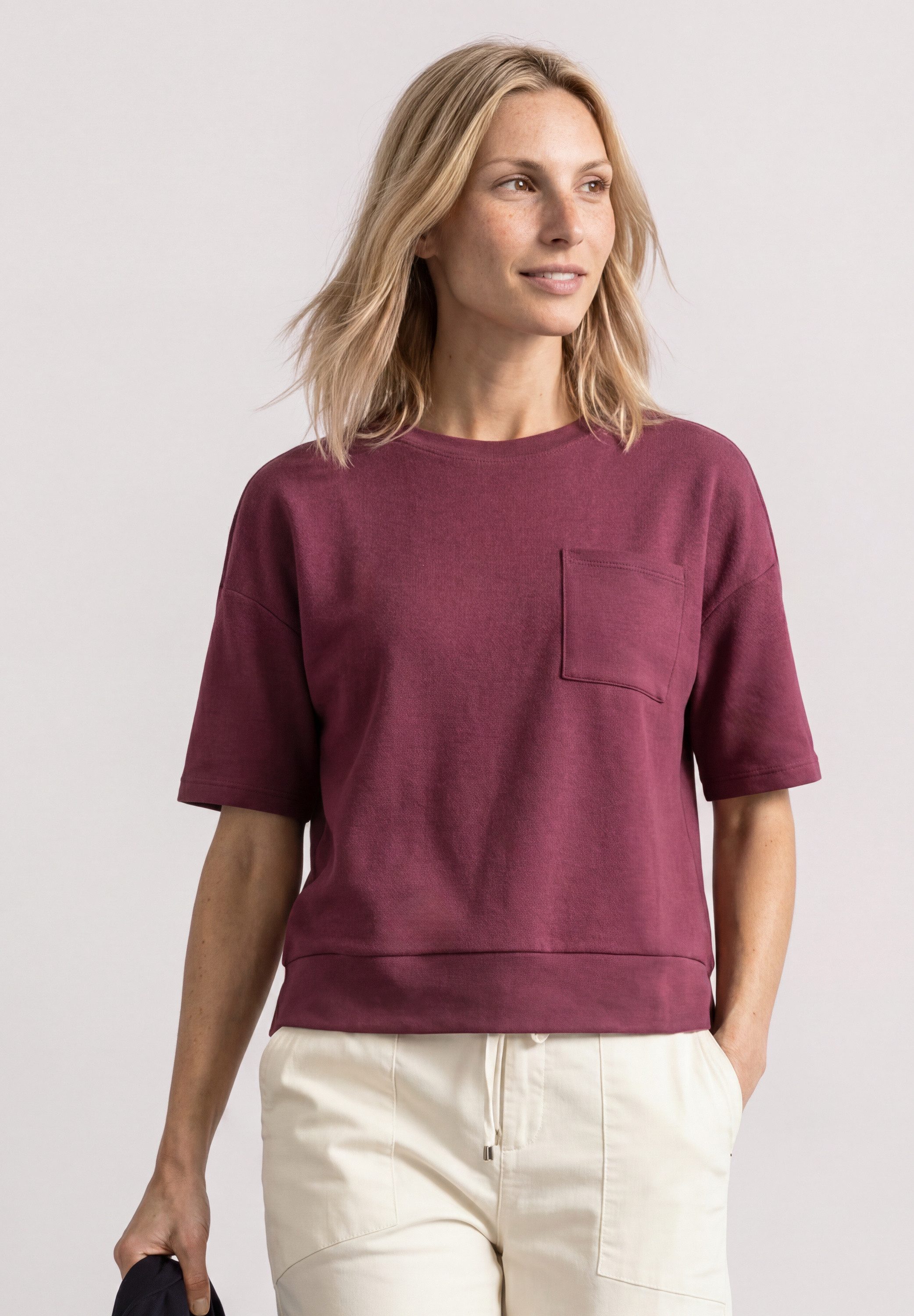 STREET ONE T-Shirt im soften Baumwoll-Mix