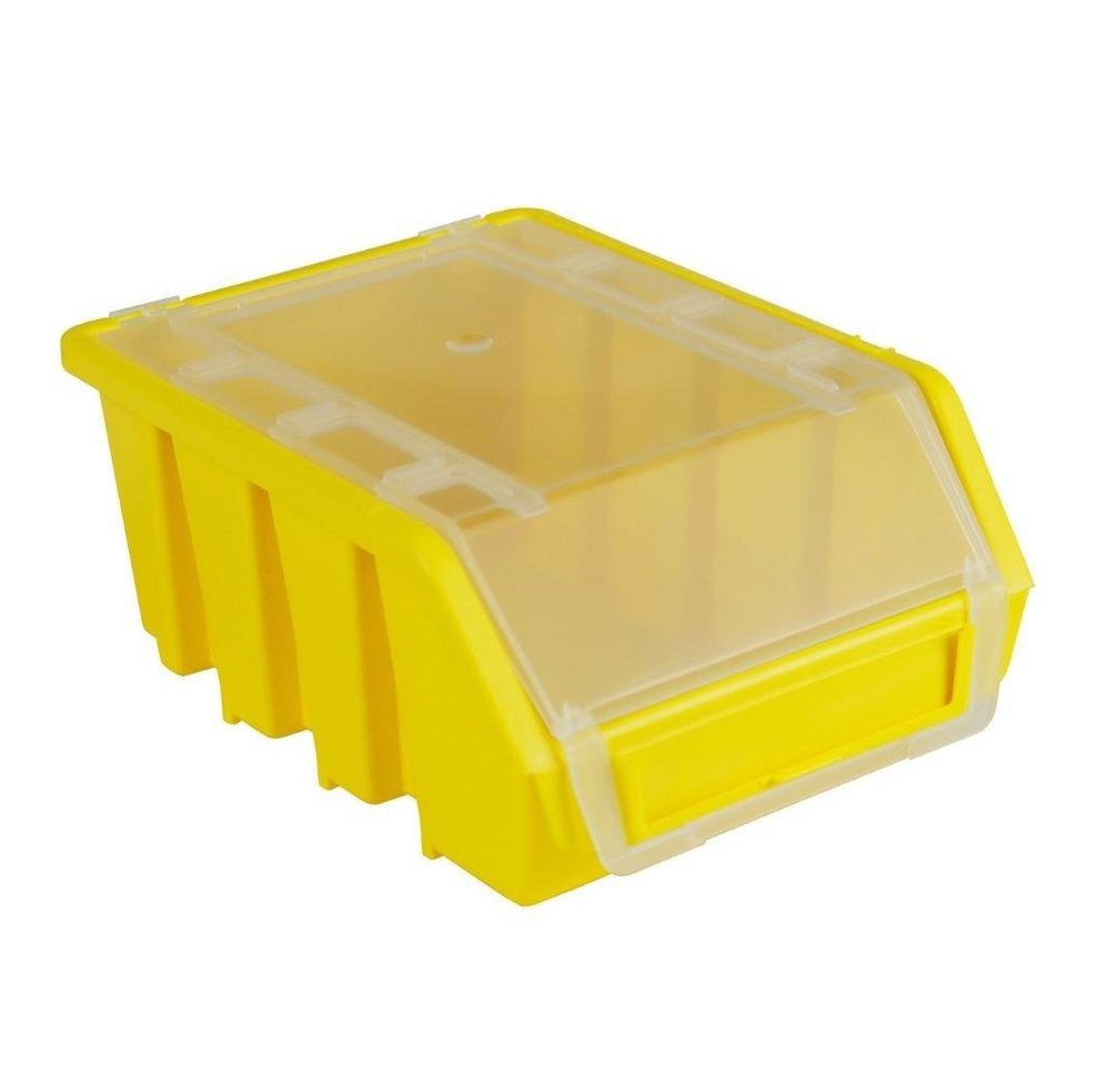 Thumbnail - PROREGAL® Aufbewahrungsbox SuperSparSet 5x Sichtlagerbox 2 mit Deckel, HxBxT 7,5x11,6x16,1cm, Gel
