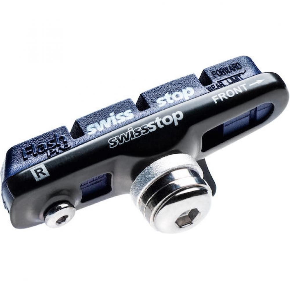 SwissStop Felgenbremse SwissStop Full Flash Pro Bremsschuhe für Alu-Felgen Gr. S Schwarz - Gu