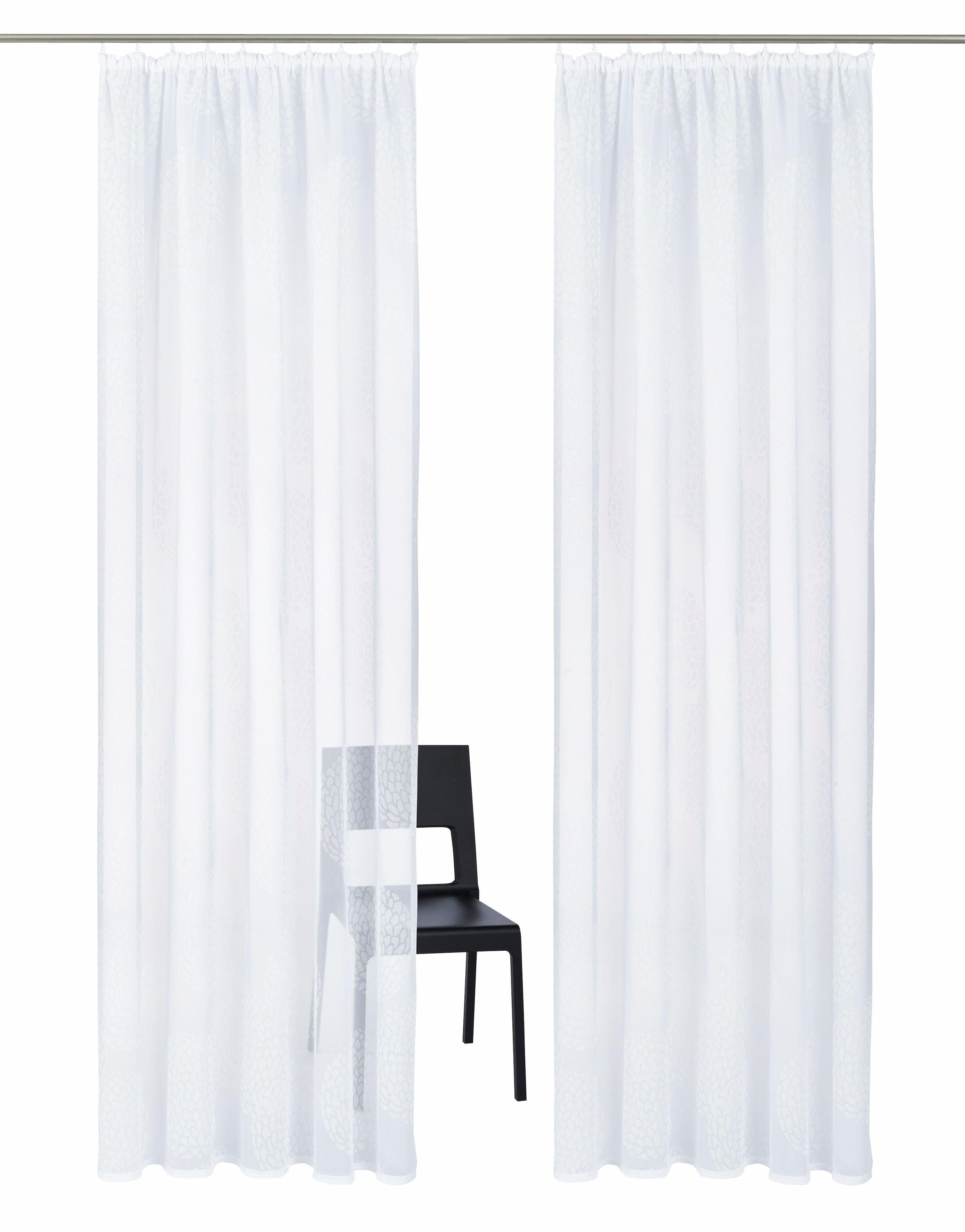 my home Gardine Belem, Kräuselband (2 günstig online kaufen